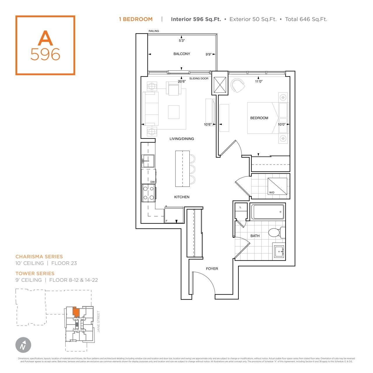 A596 floor plan