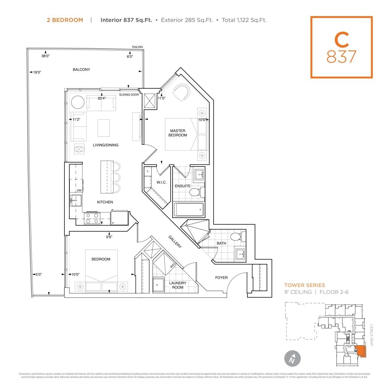 C837 floor plan