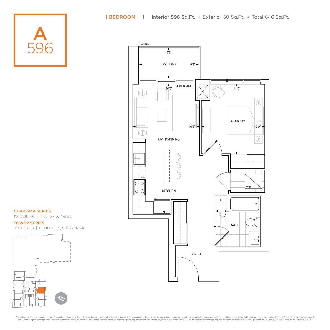A596 floor plan