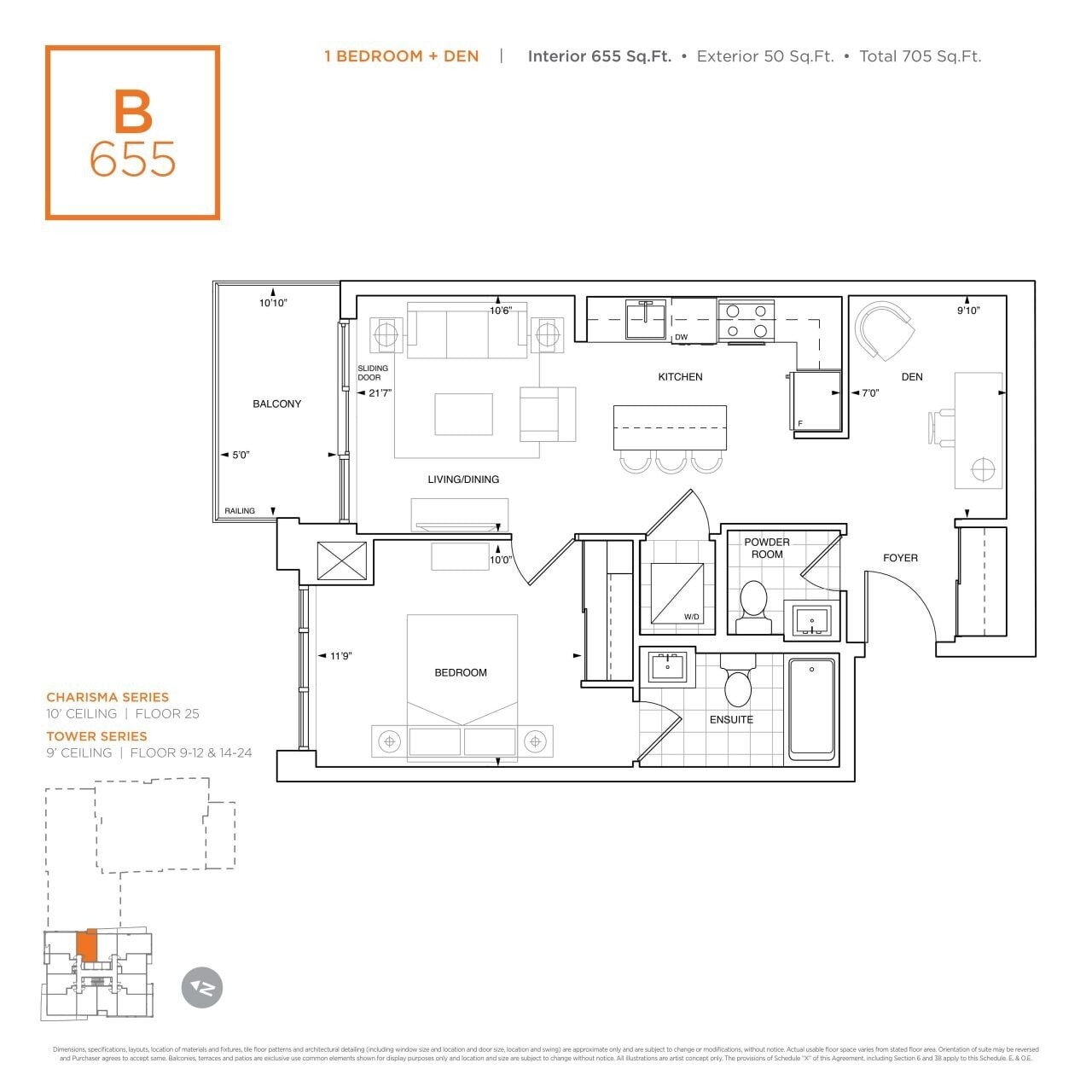 B655 floor plan