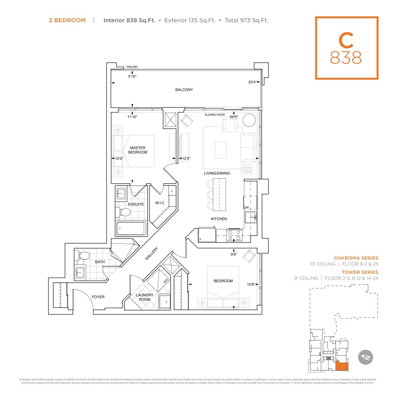 C838 floor plan