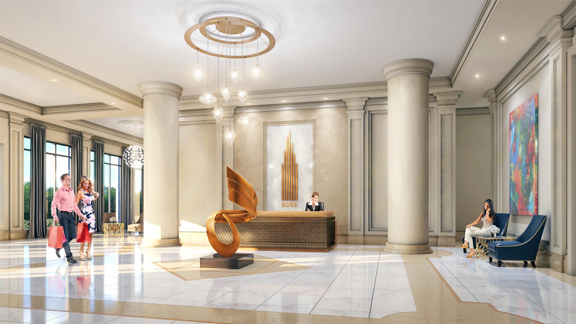 Edge Tower 1 in Mississauga — rendering 7