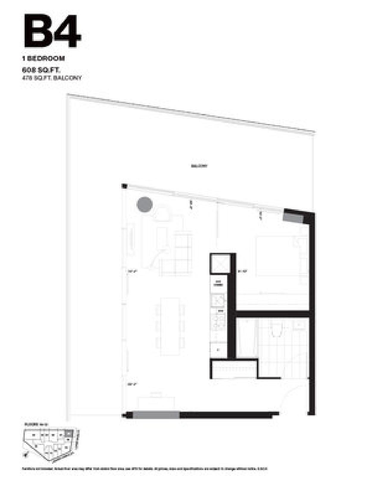 B4 floor plan