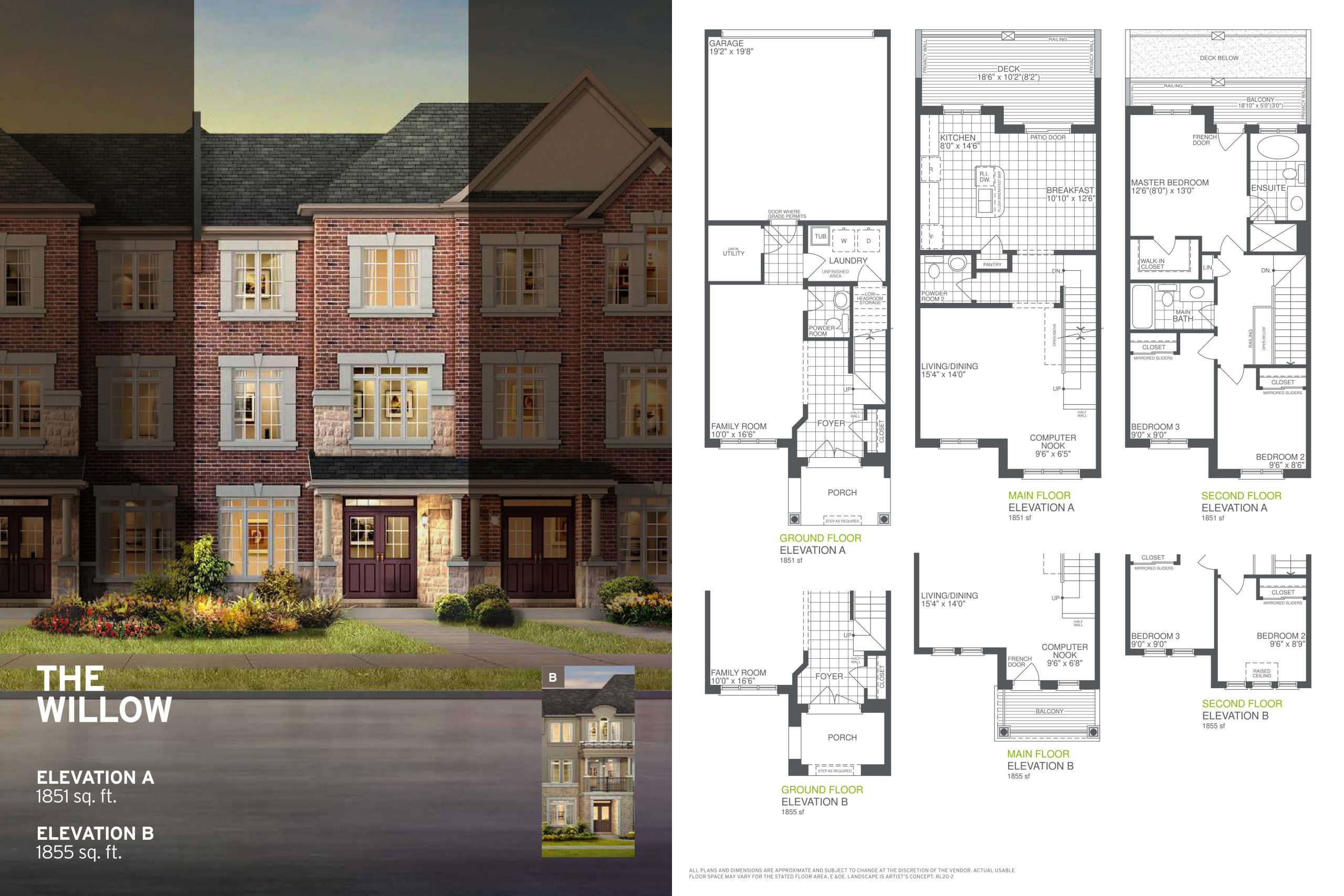 The Willow floor plan