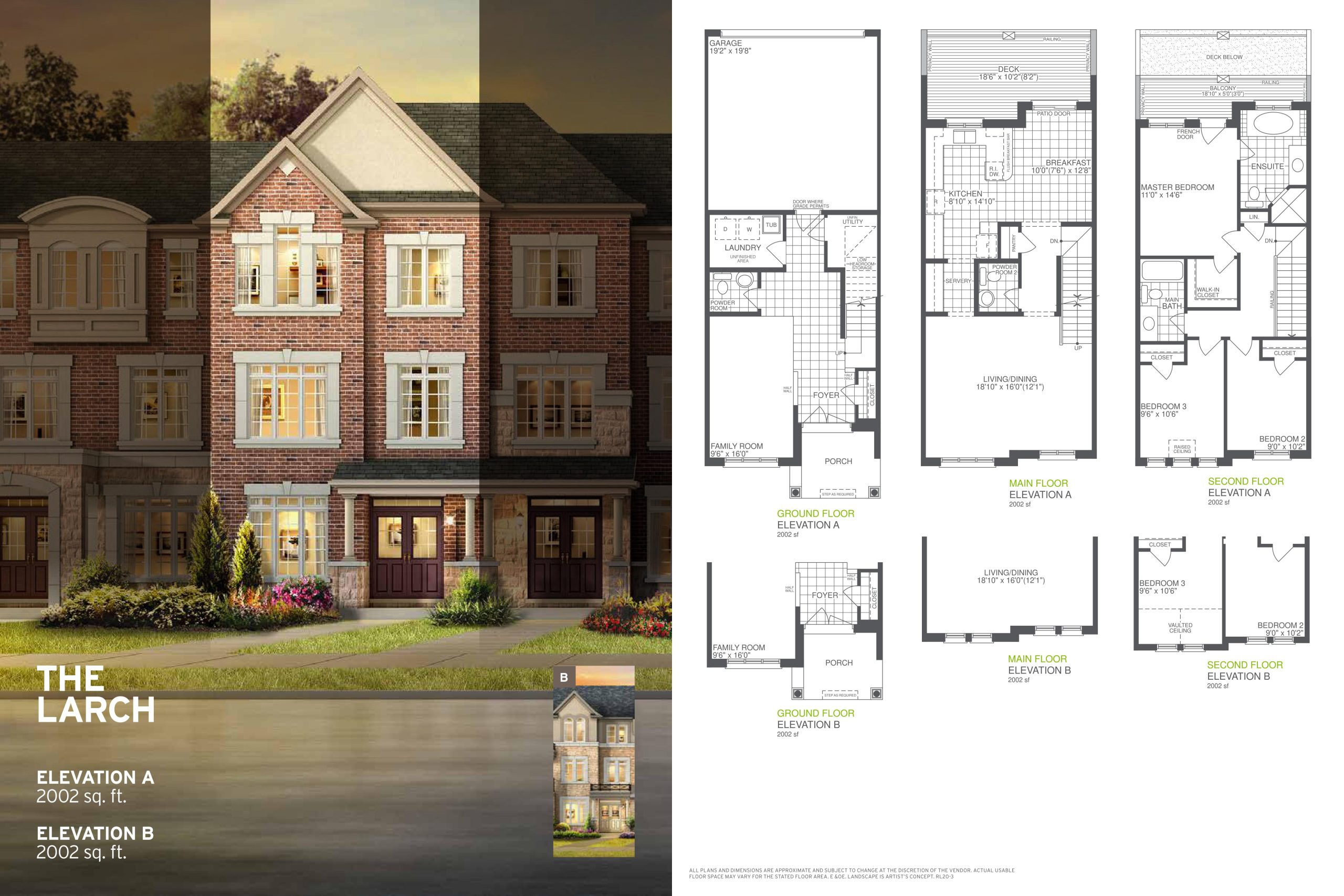 The Larch floor plan