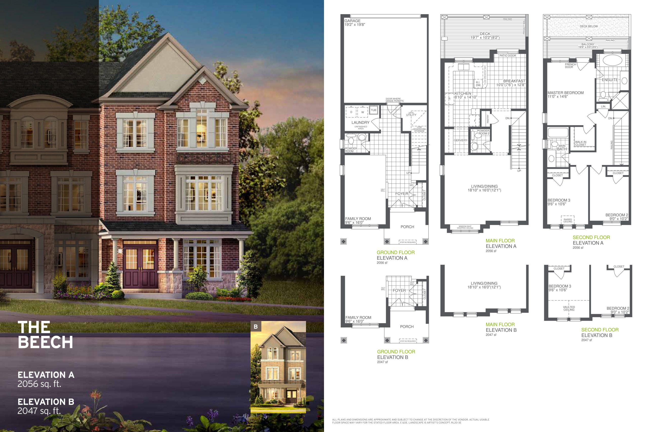 The Beech floor plan