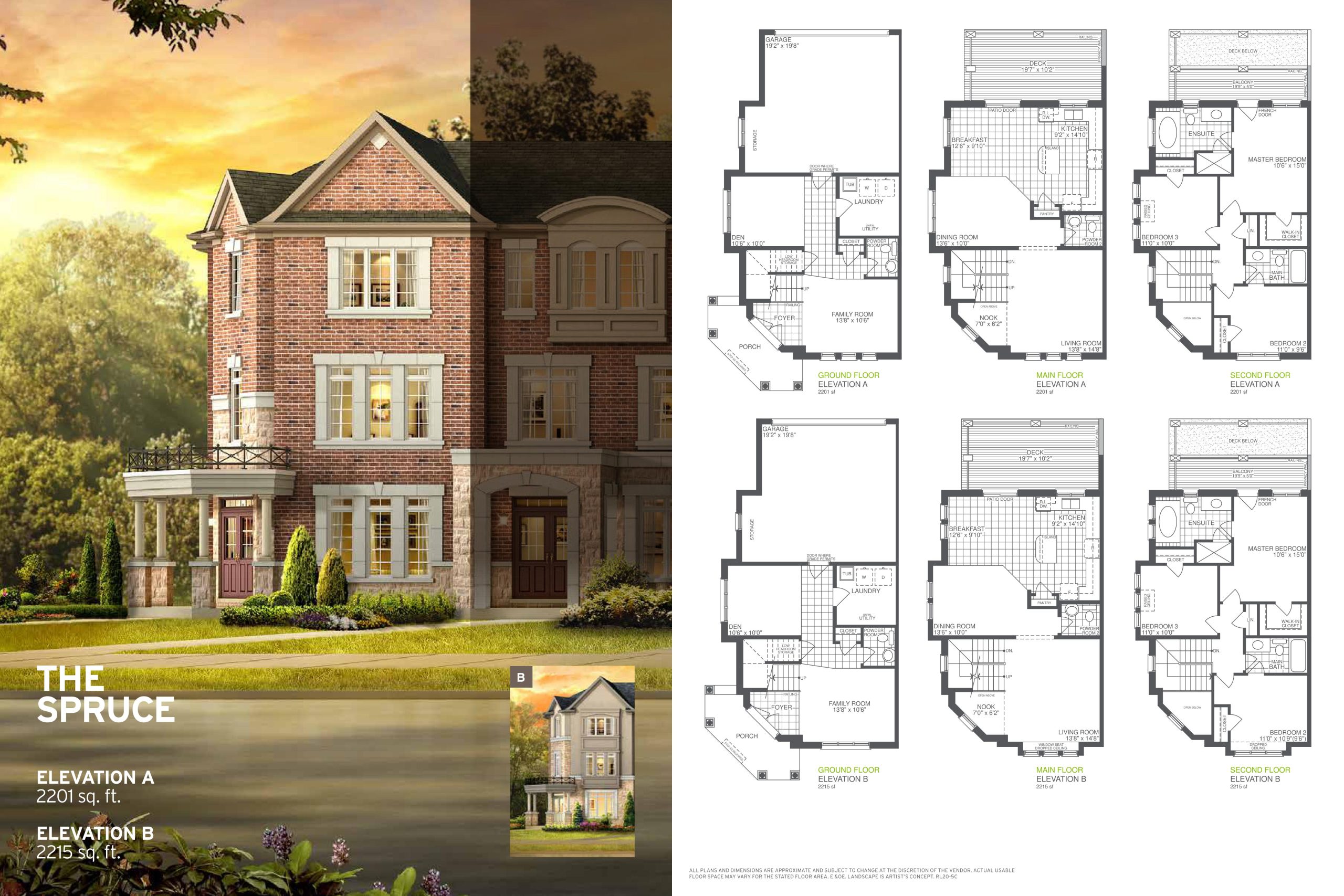 The Spruce floor plan