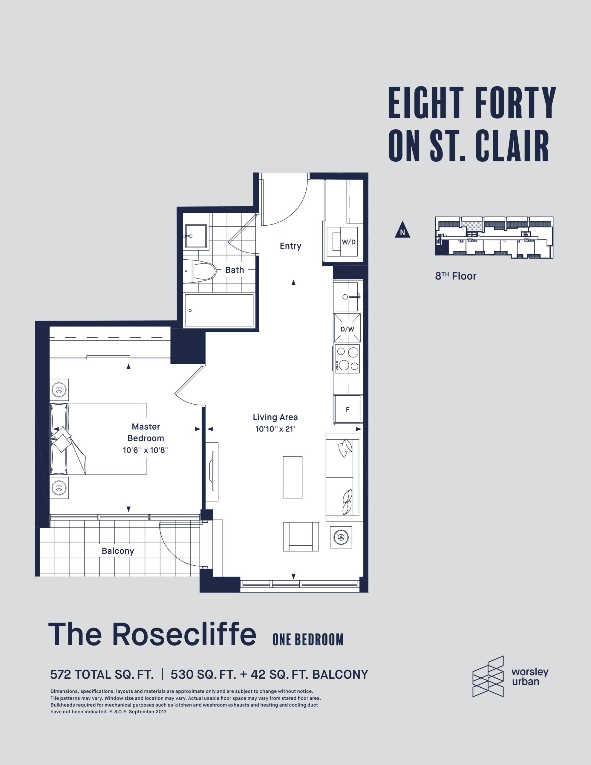 The Rosecliffe floor plan