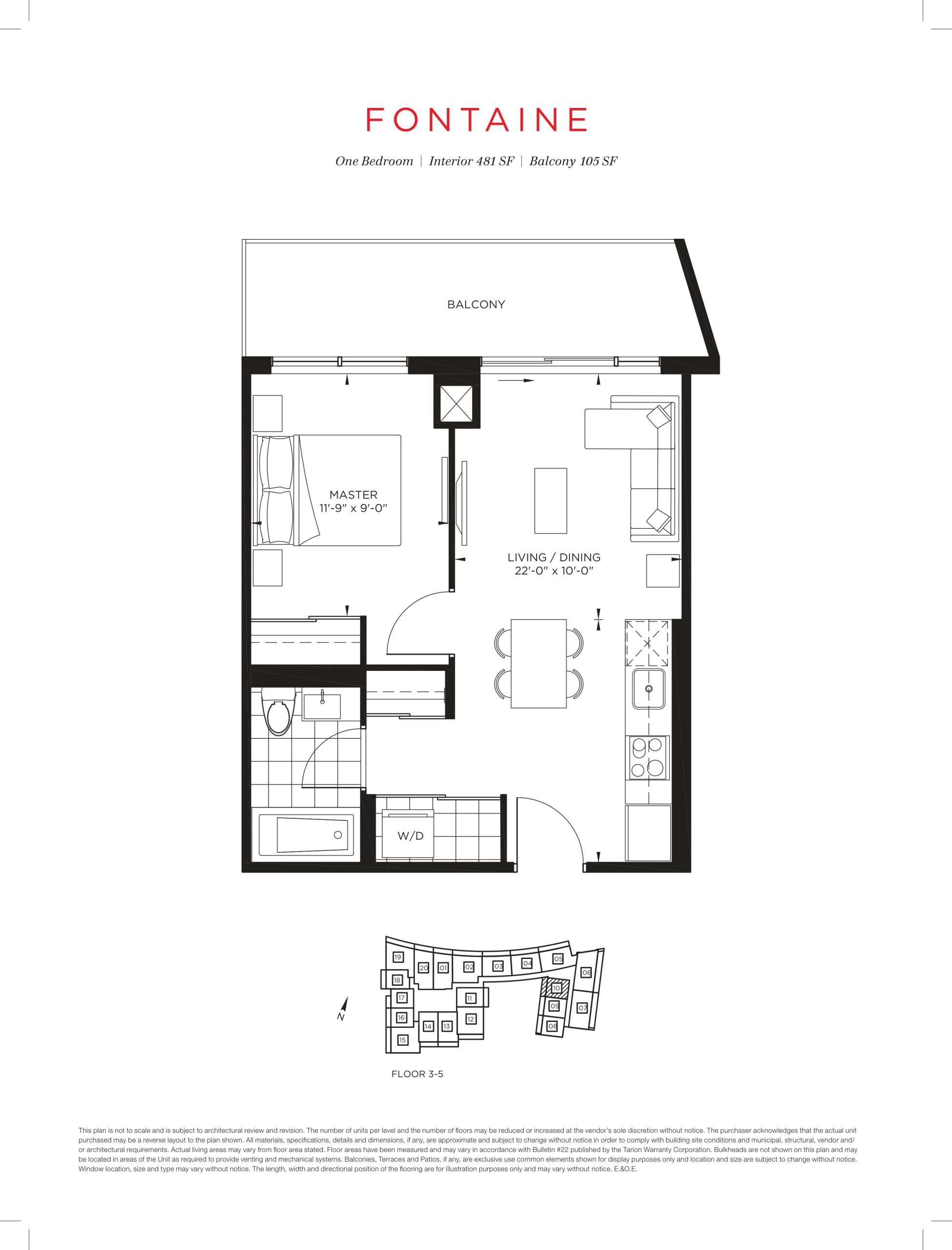 Fontaine floor plan