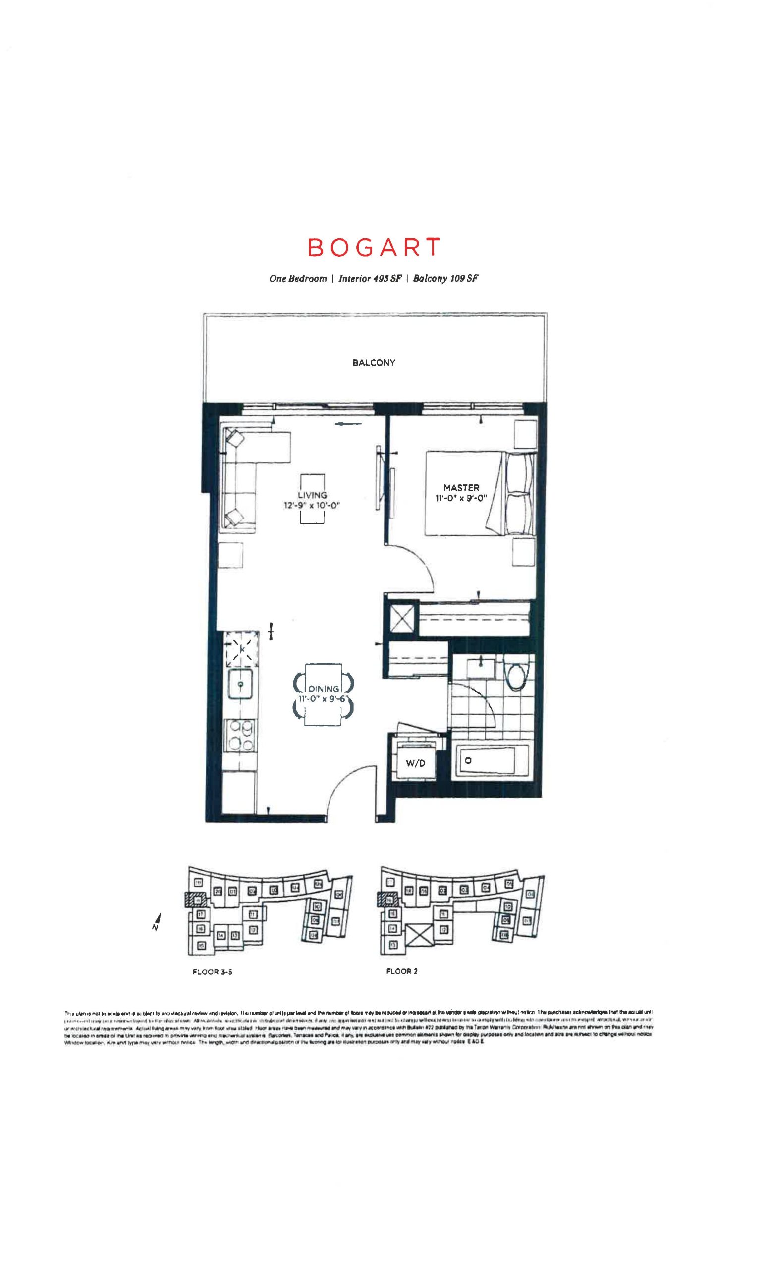 Bogart floor plan