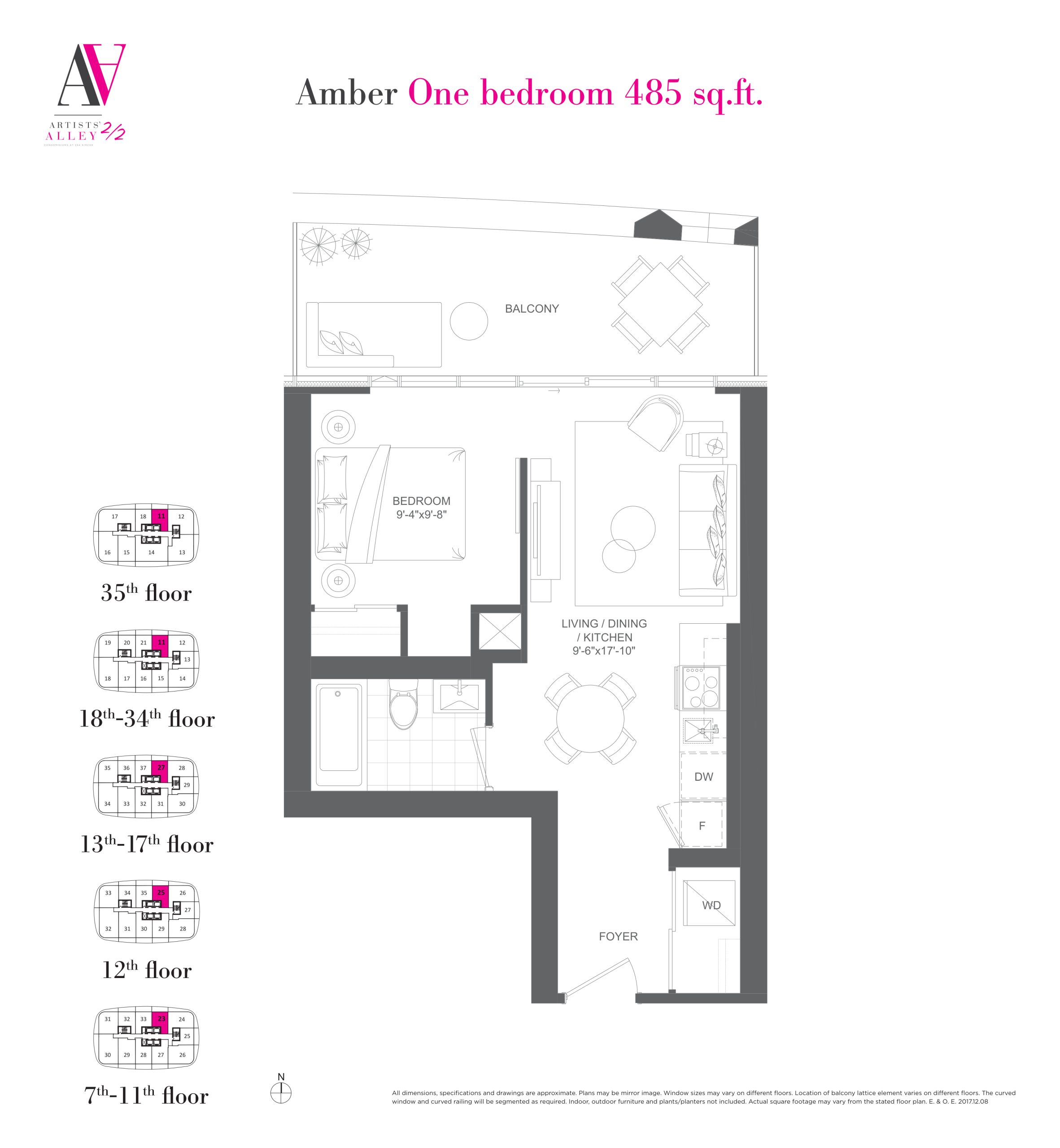 Amber floor plan