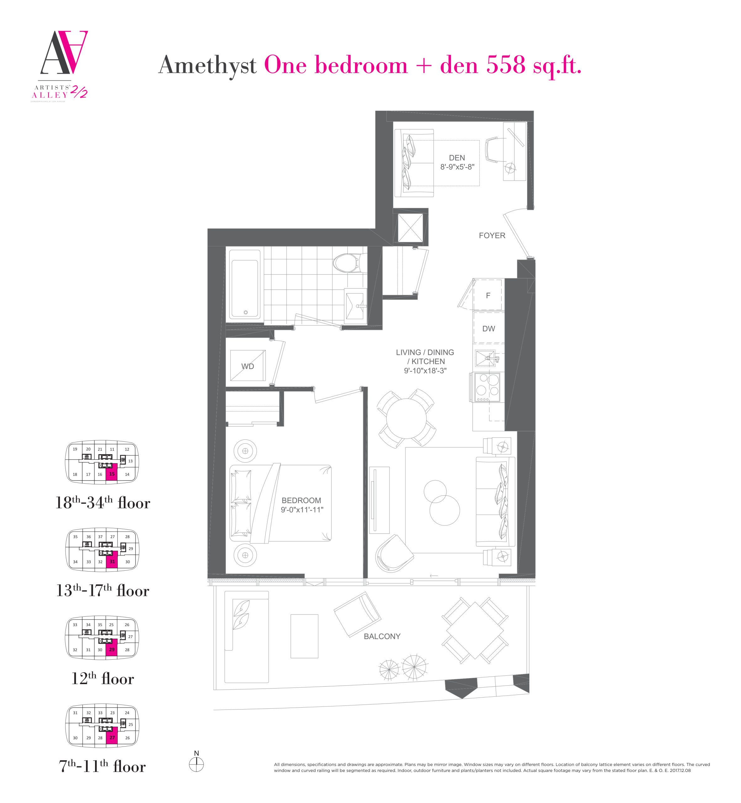 Amethyst floor plan
