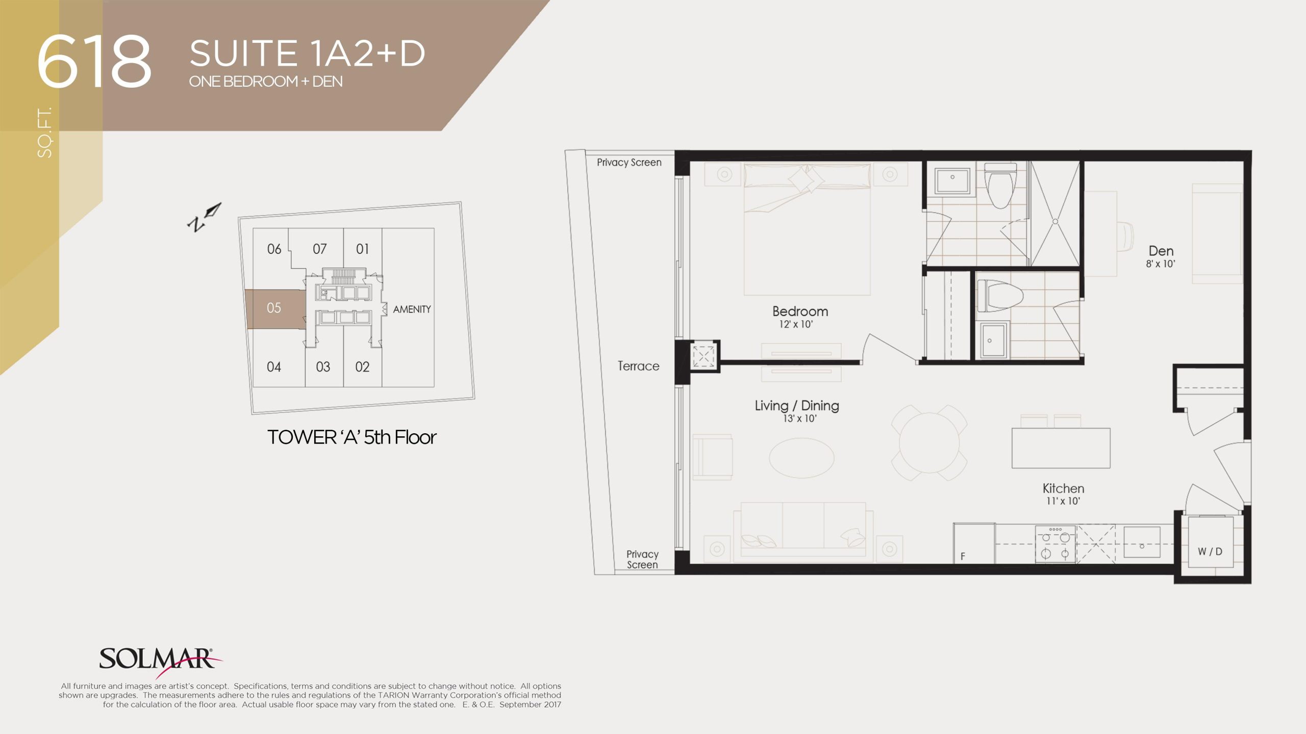 Suite 1A2+D floor plan