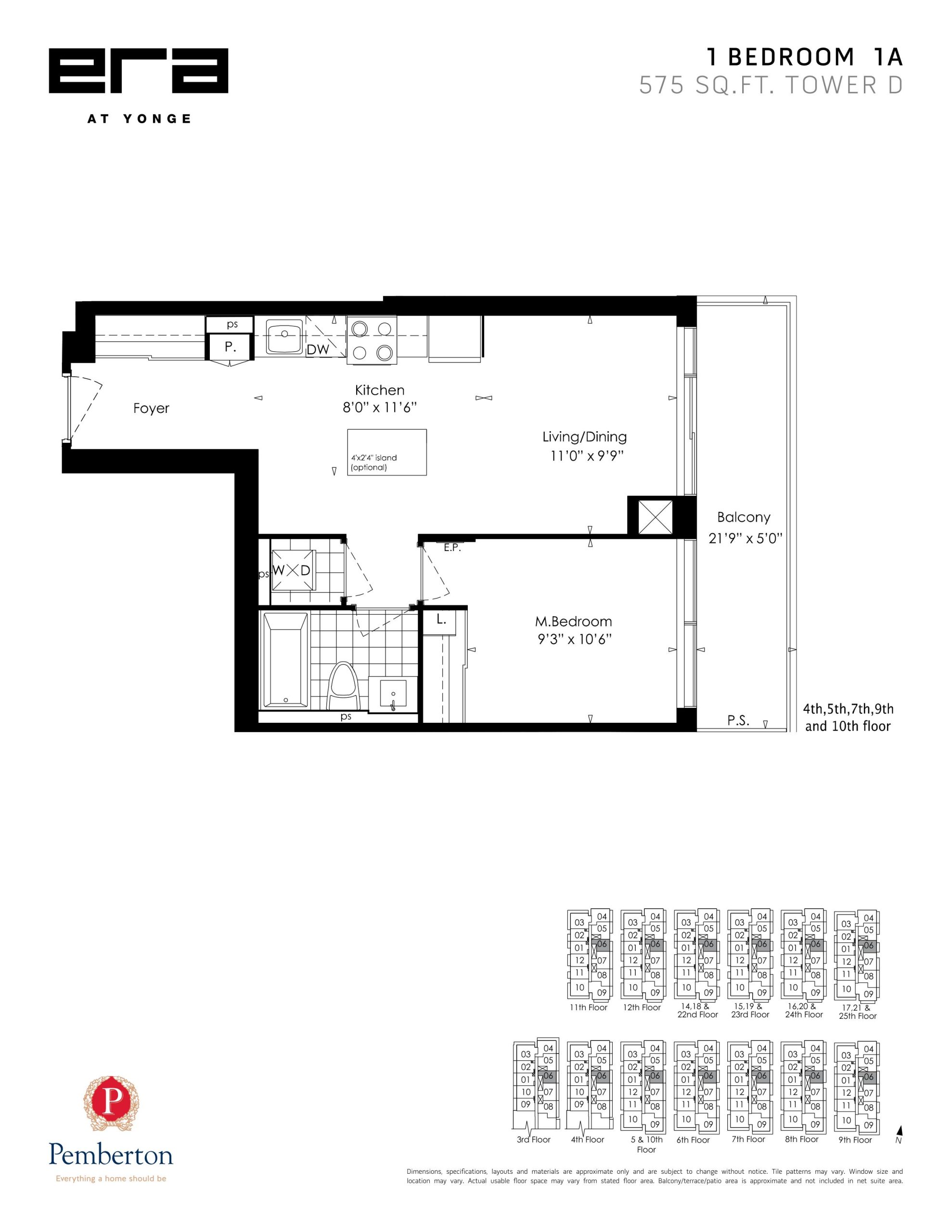 1A floor plan