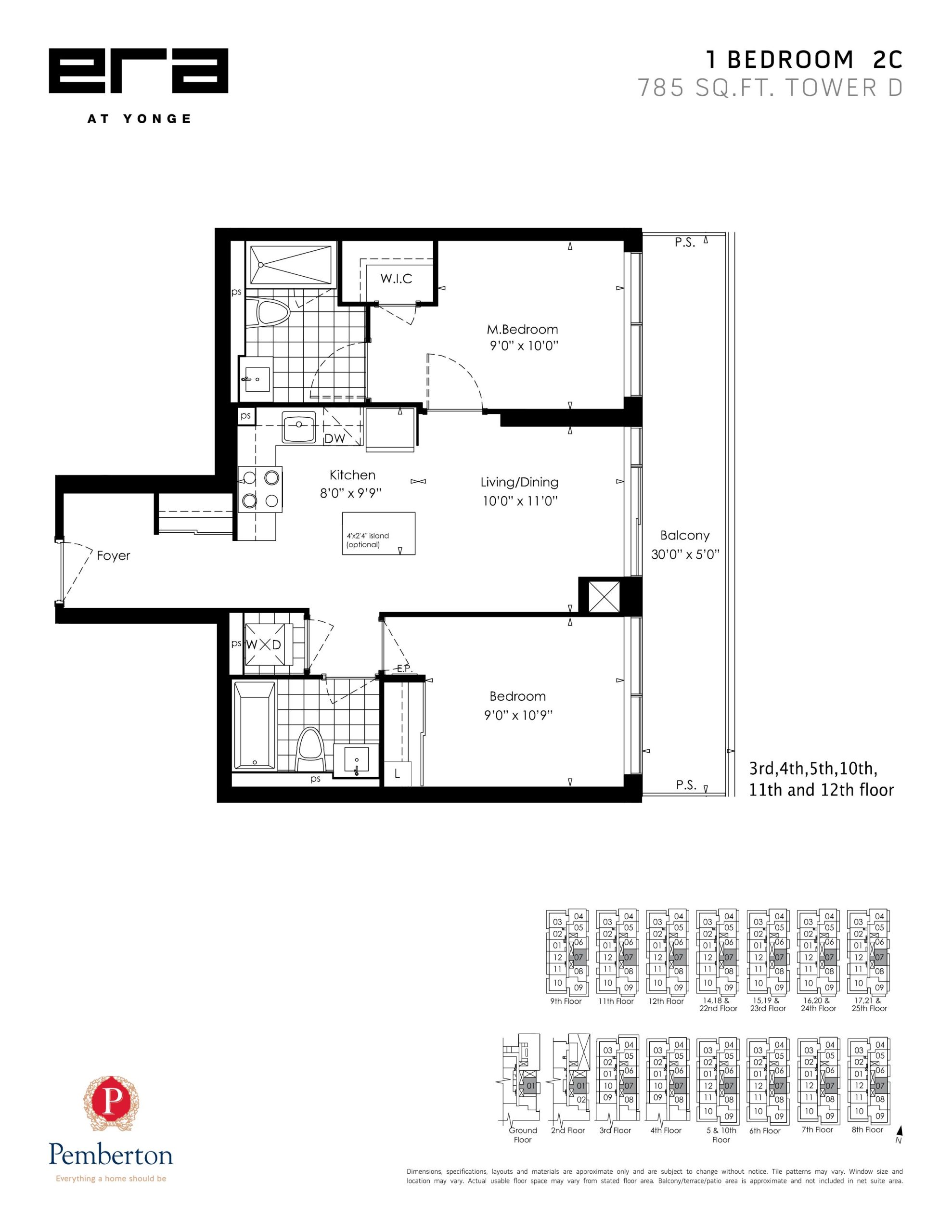 2C floor plan