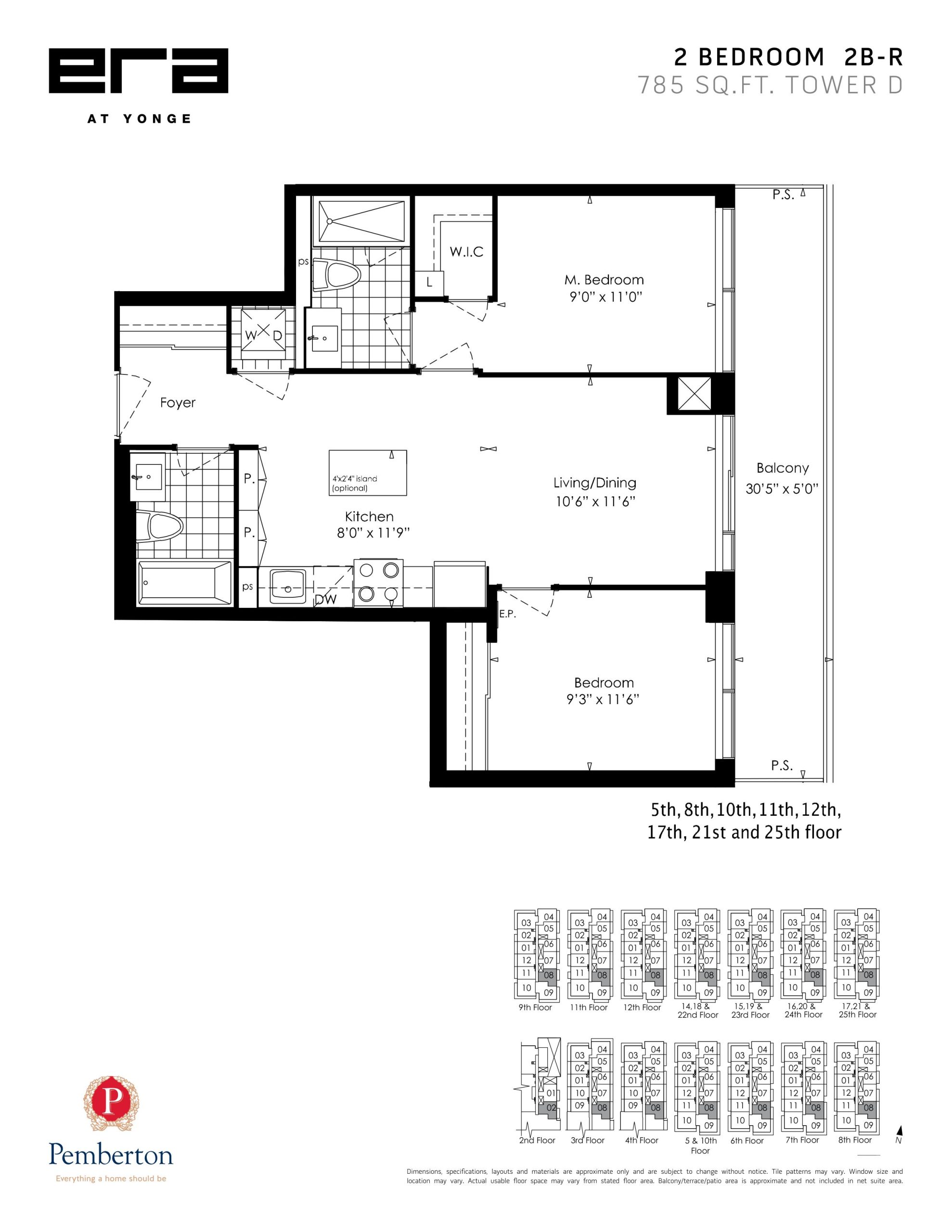2B-R floor plan