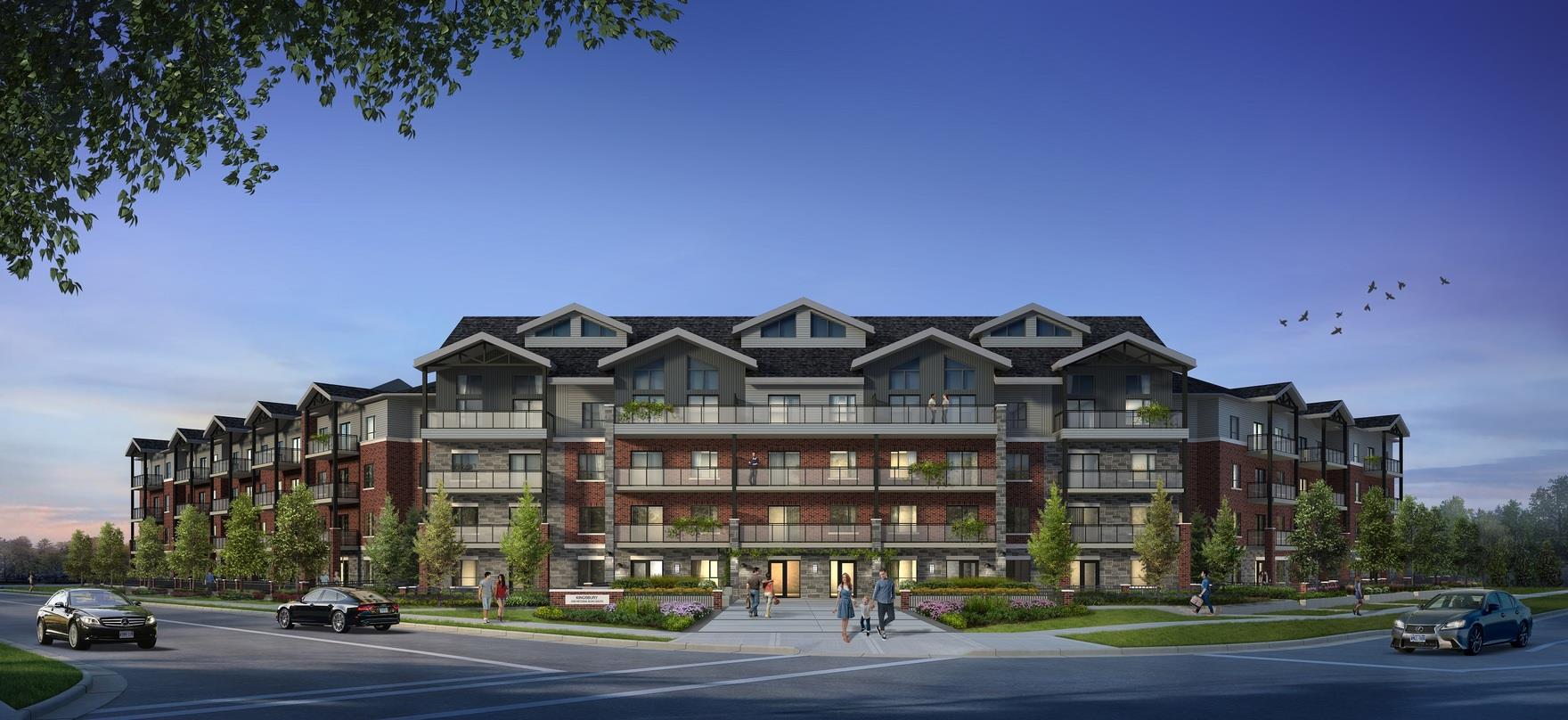 Kingsbury Condos in Guelph — rendering 1
