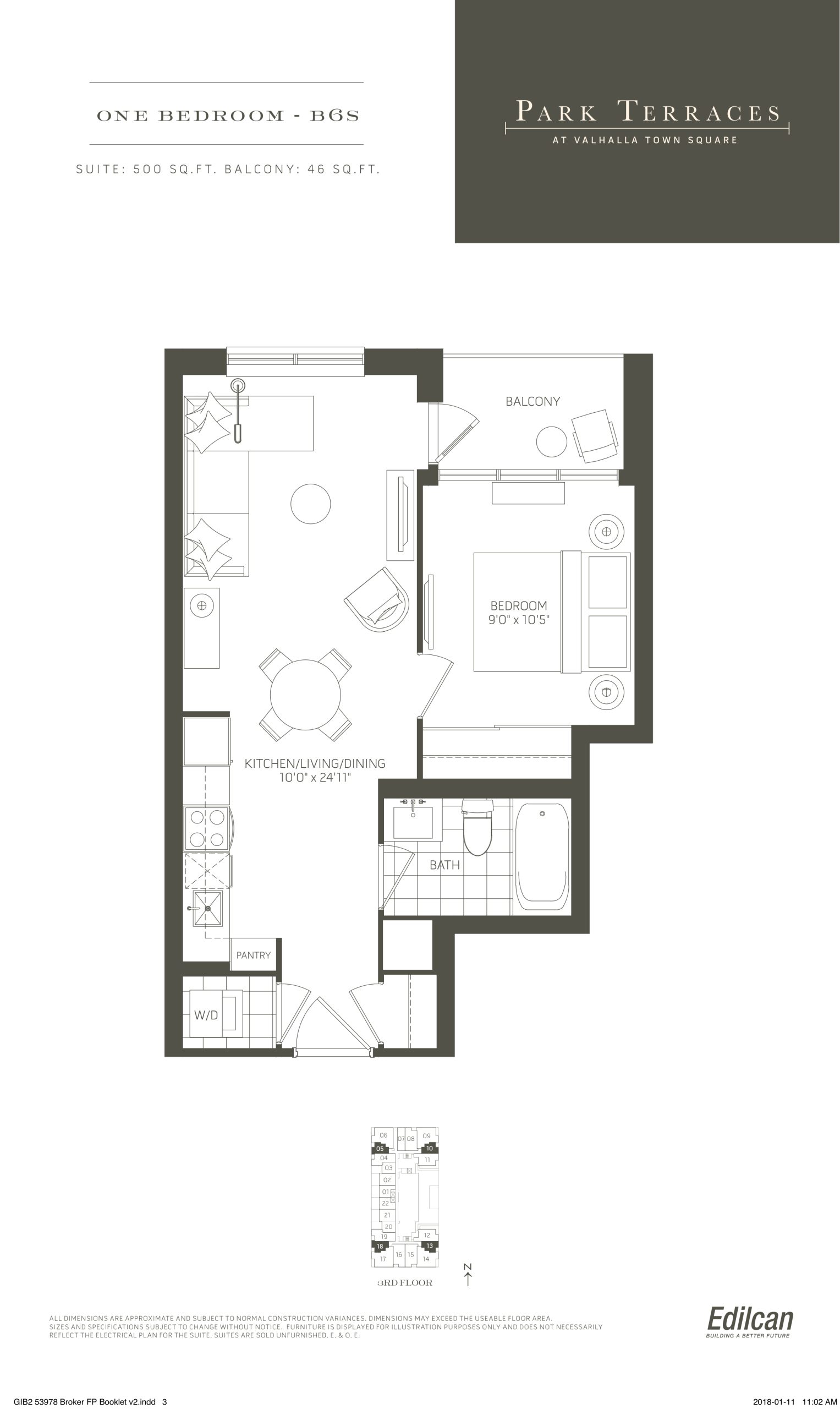 B6S floor plan