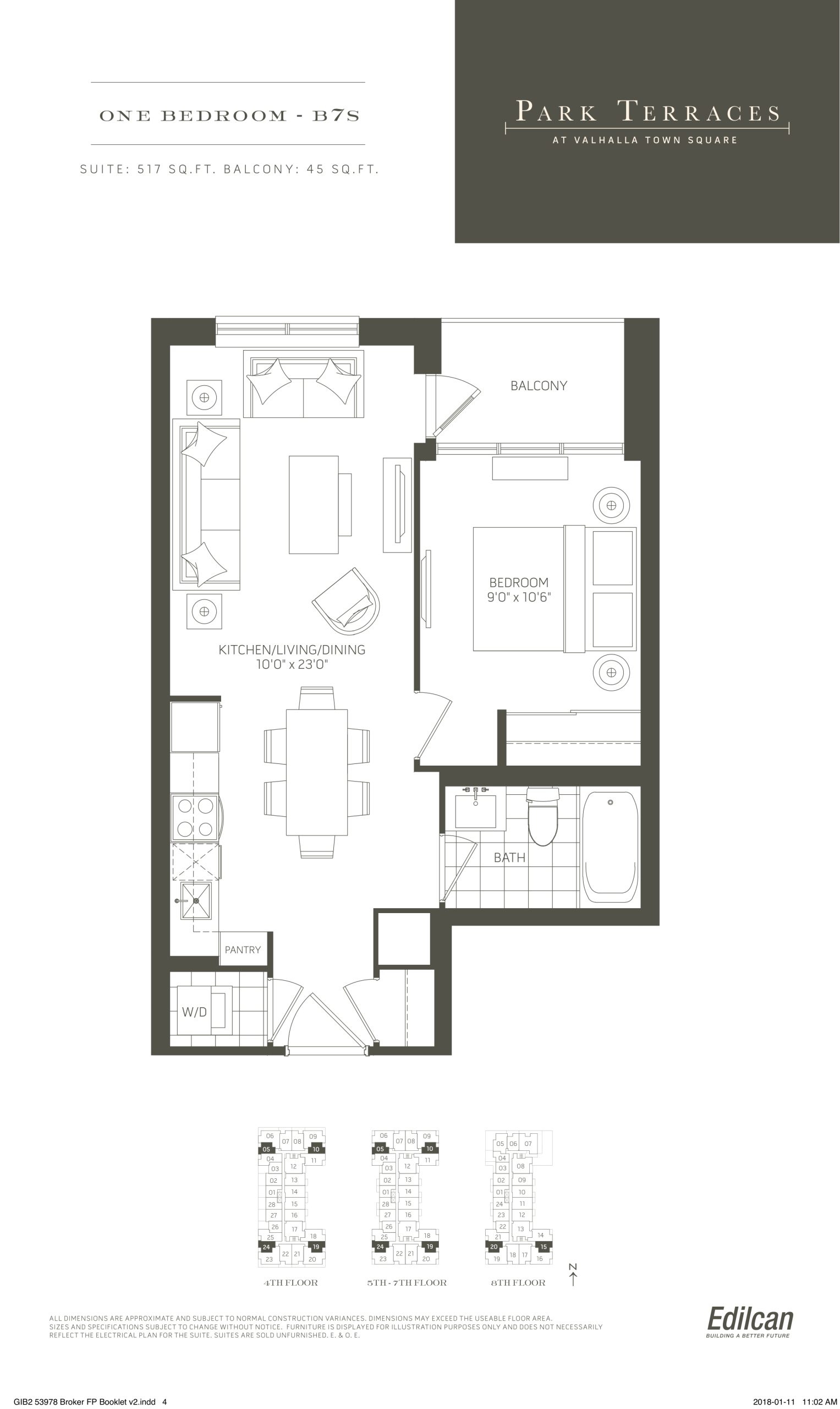 B7S floor plan