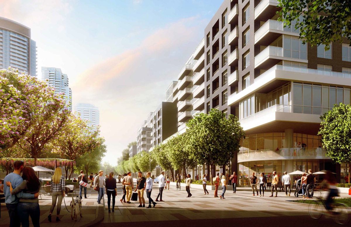 Park Terraces at Valhalla Town Square in Toronto — rendering 5
