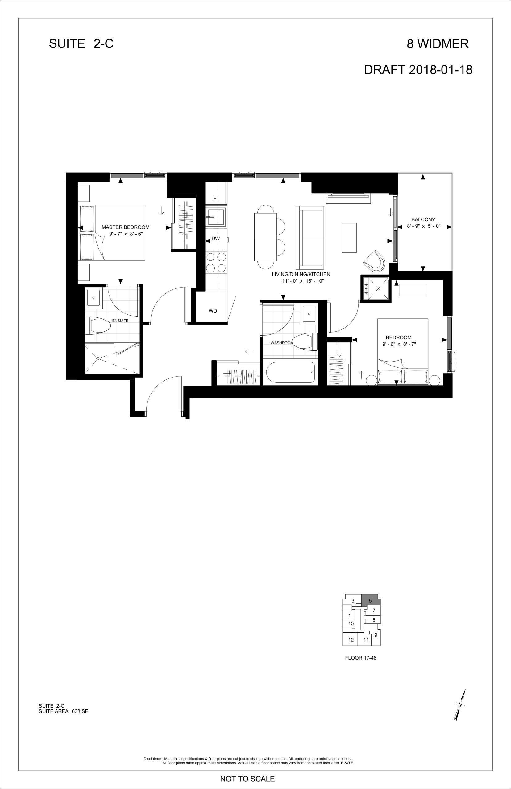 Suite 2-C floor plan