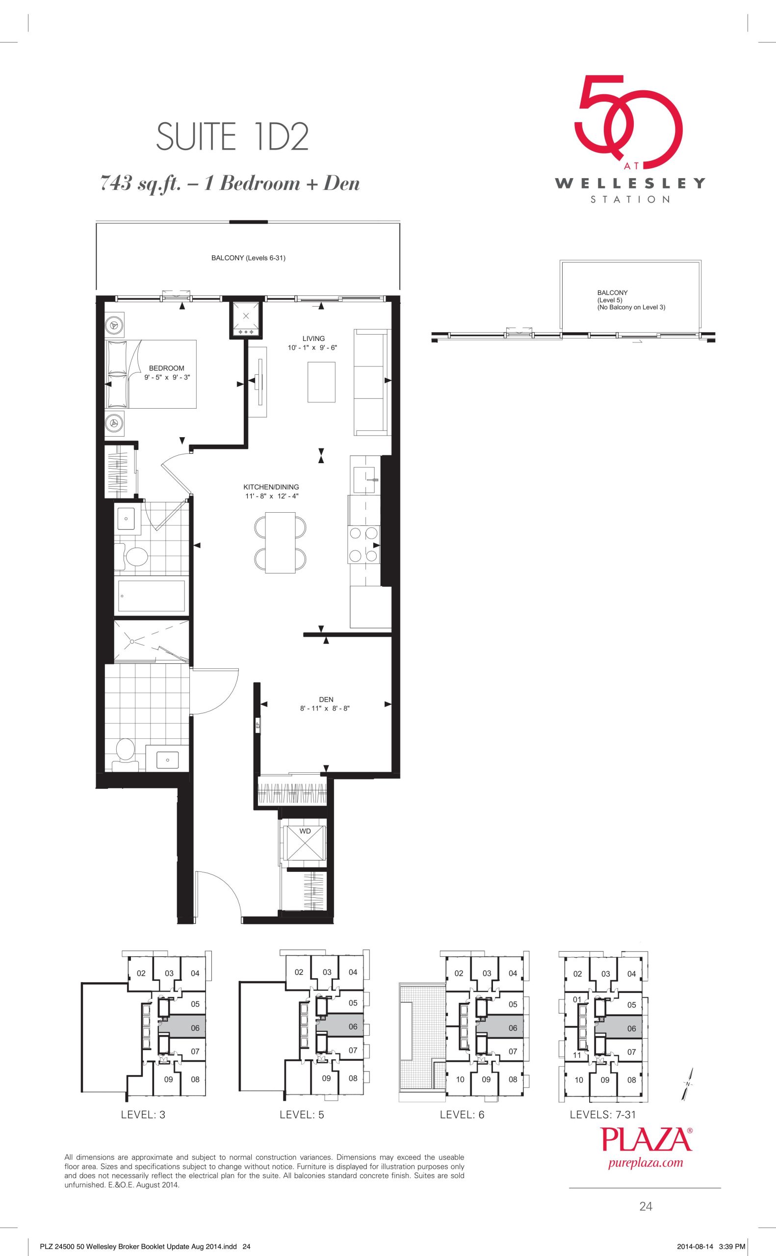 Suite 1D2 floor plan