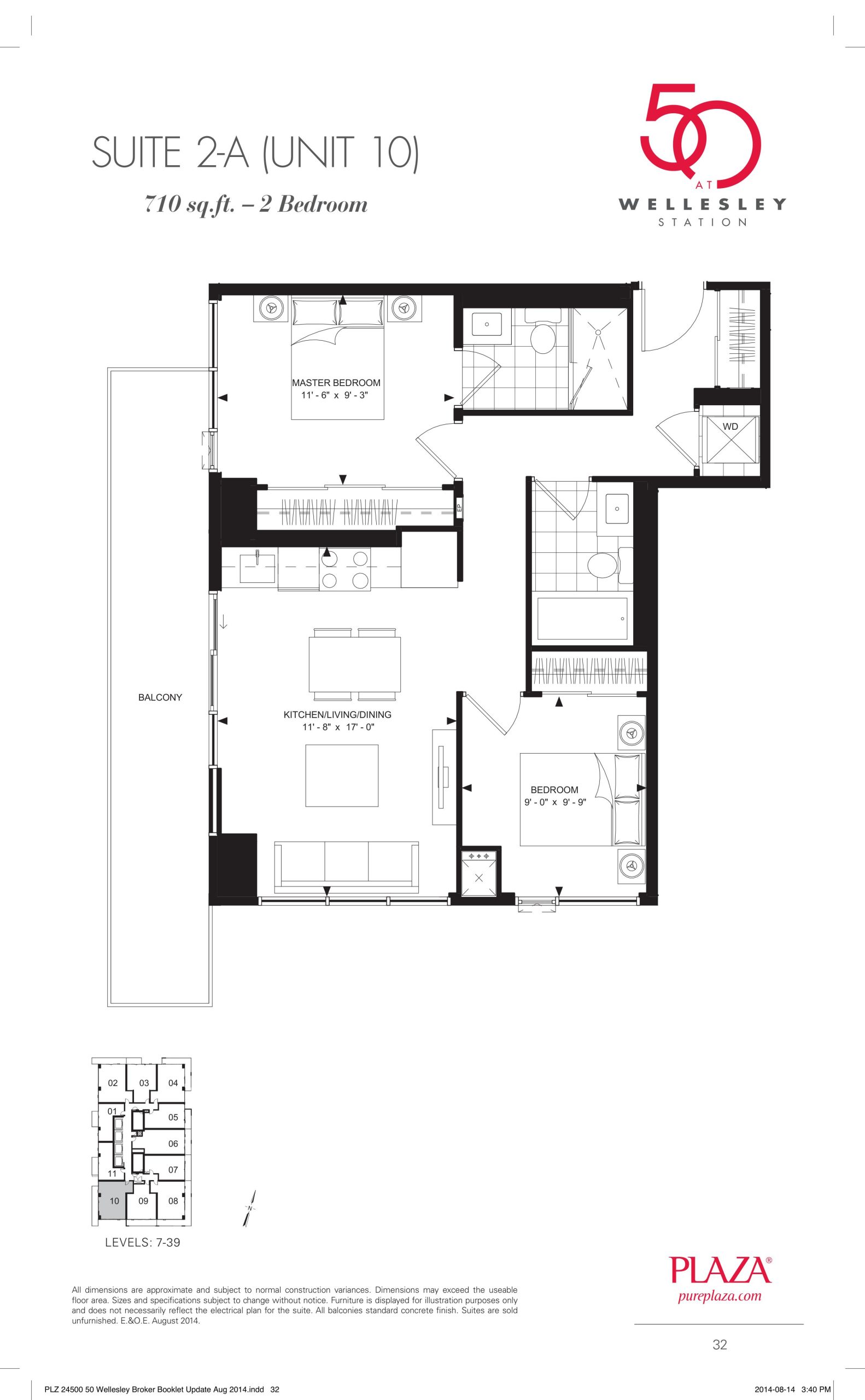 Suite 2-A (Unit 10) floor plan