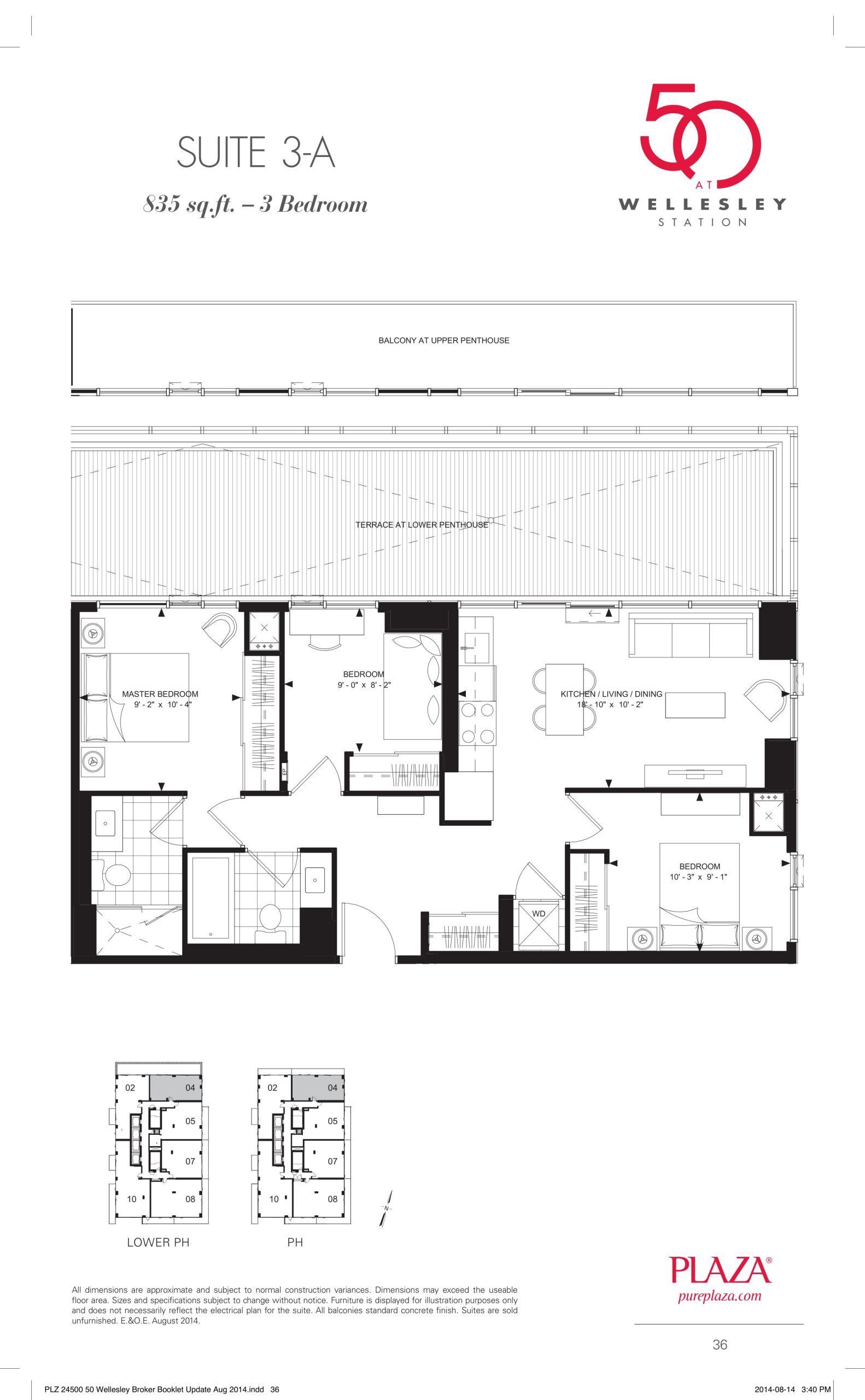 Suite 3-A floor plan