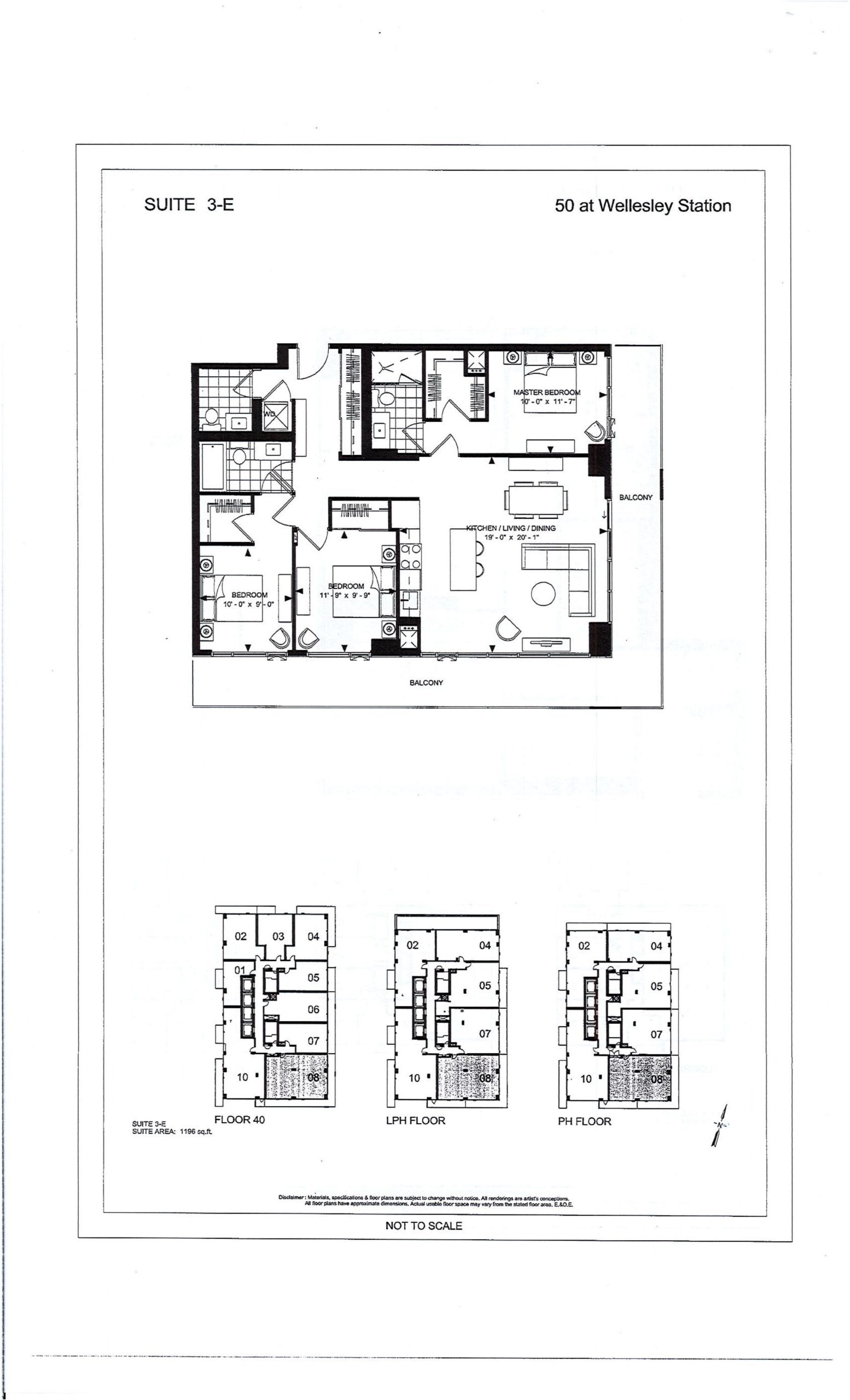Suite 3-E floor plan