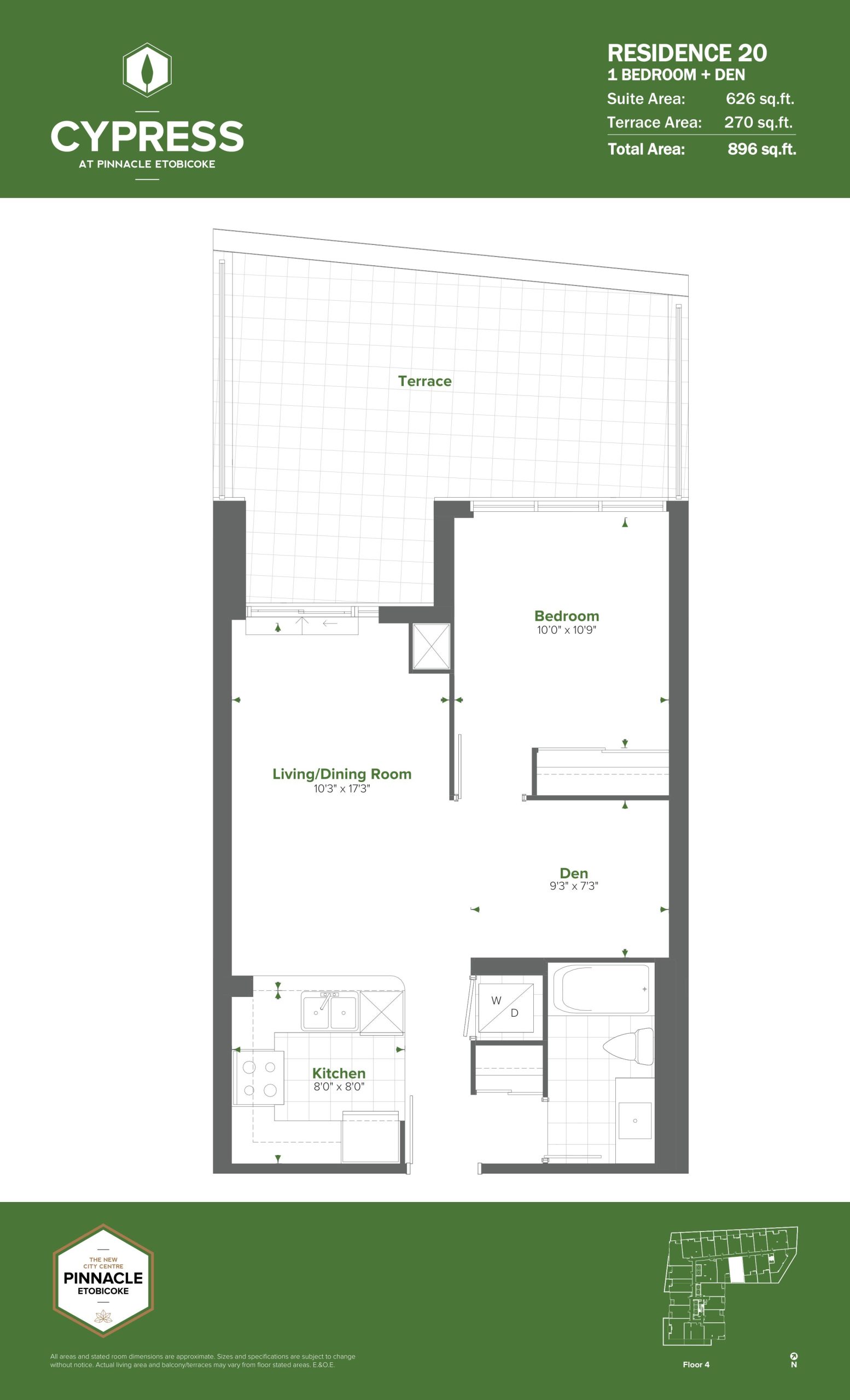 Residence 20 floor plan