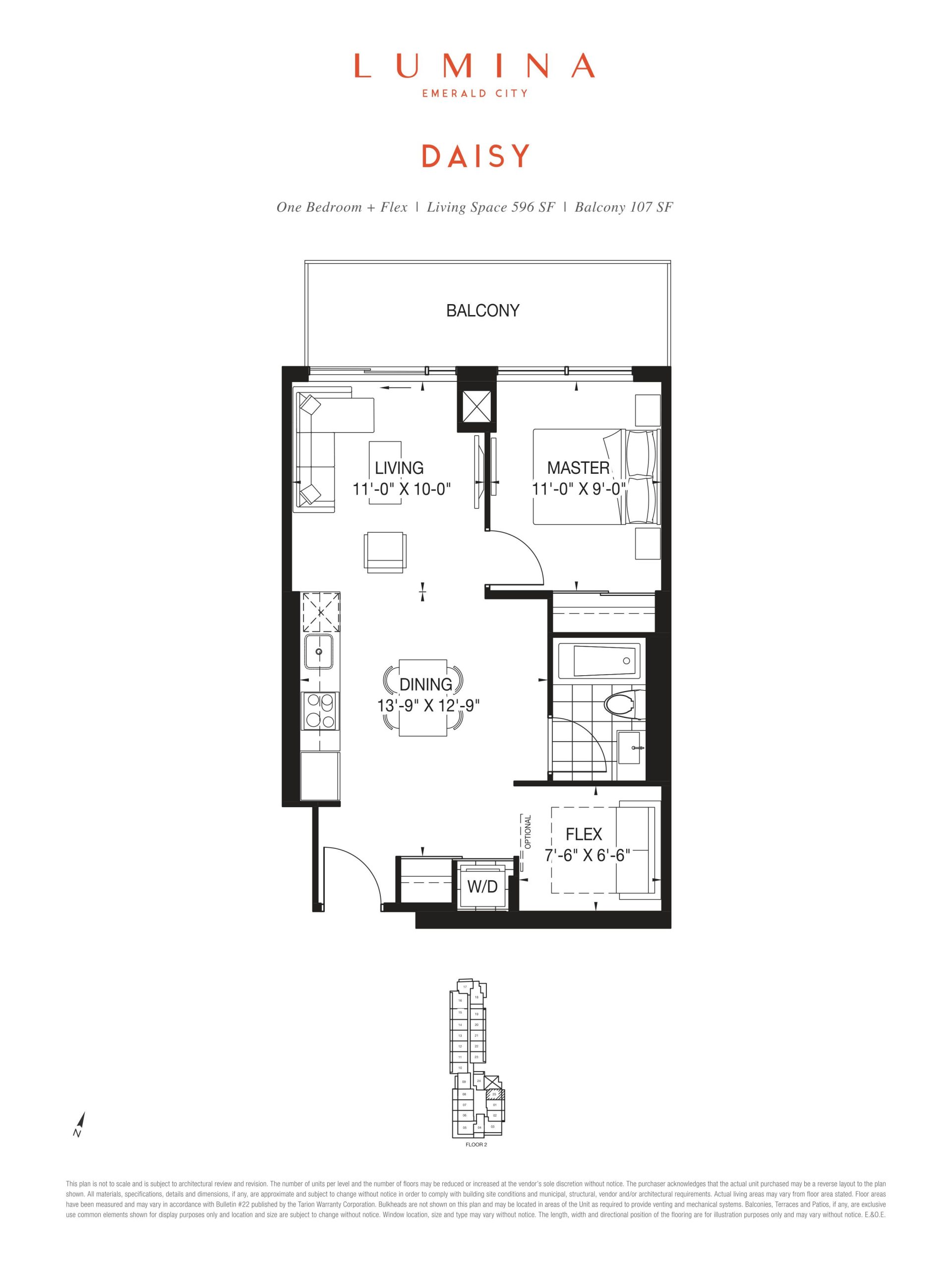 Daisy floor plan