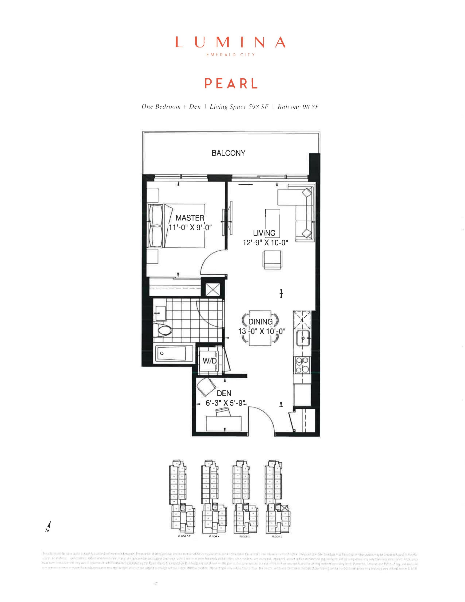 Pearl floor plan