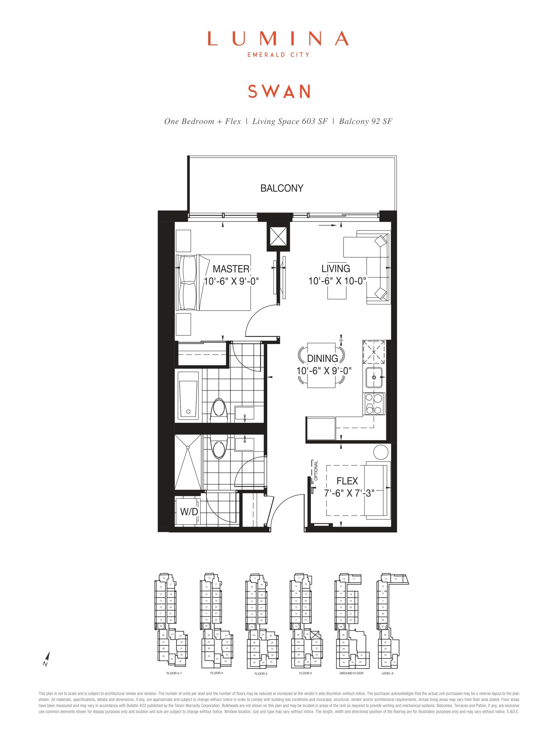 Swan floor plan