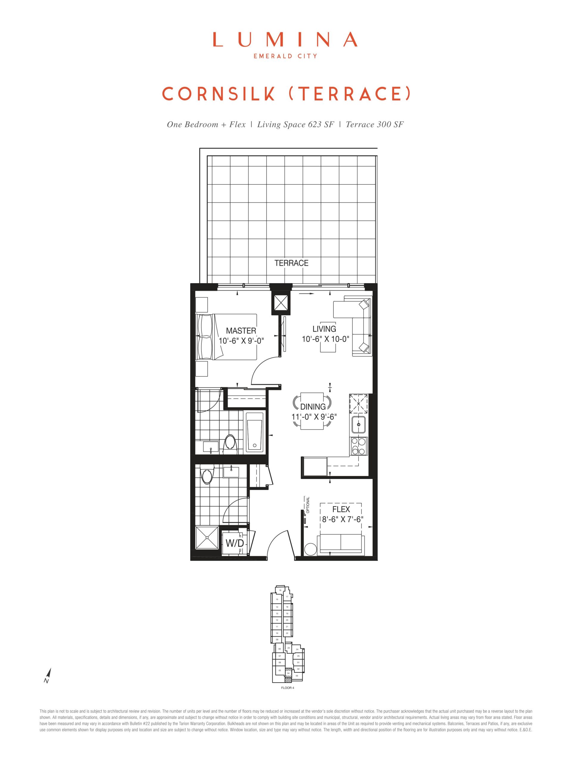 Cornsilk (Terrace) floor plan