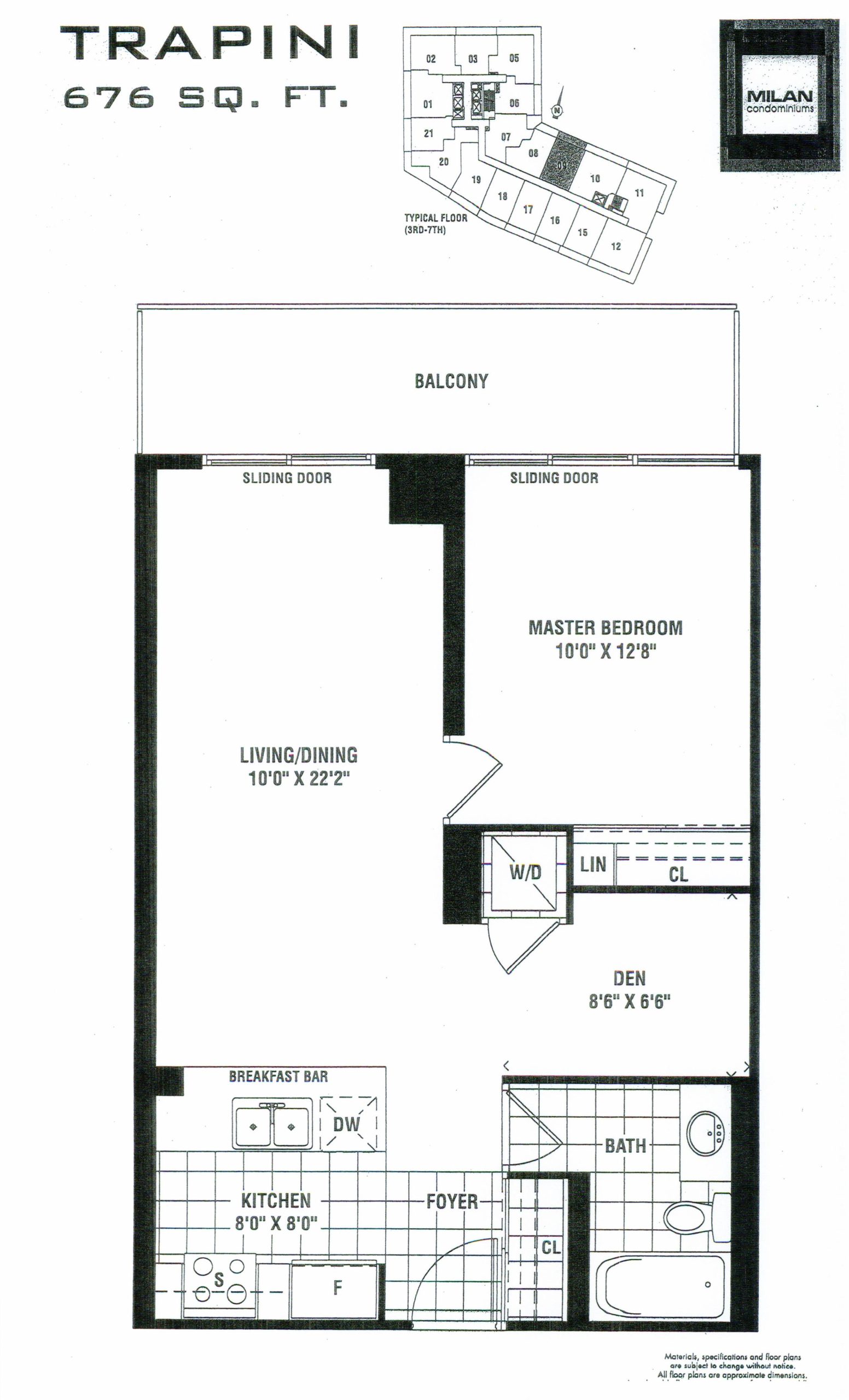 Trapini floor plan