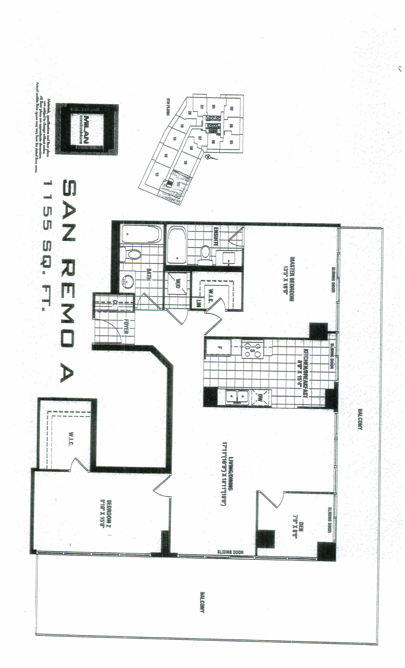 San Remo A floor plan