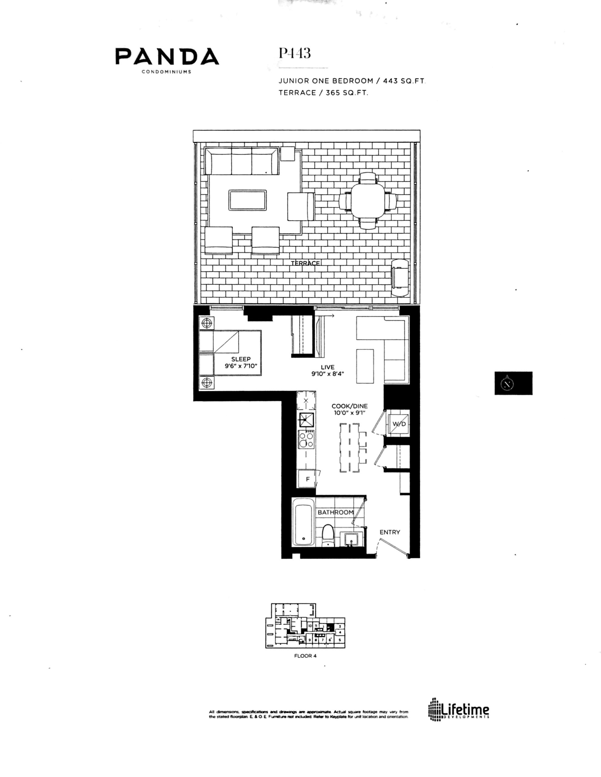 P443 floor plan