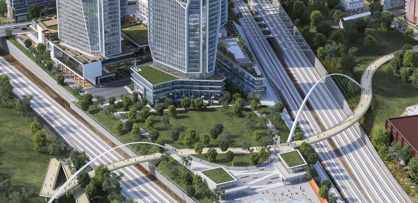 Playground Condos at Garrison Point in Toronto — rendering 3