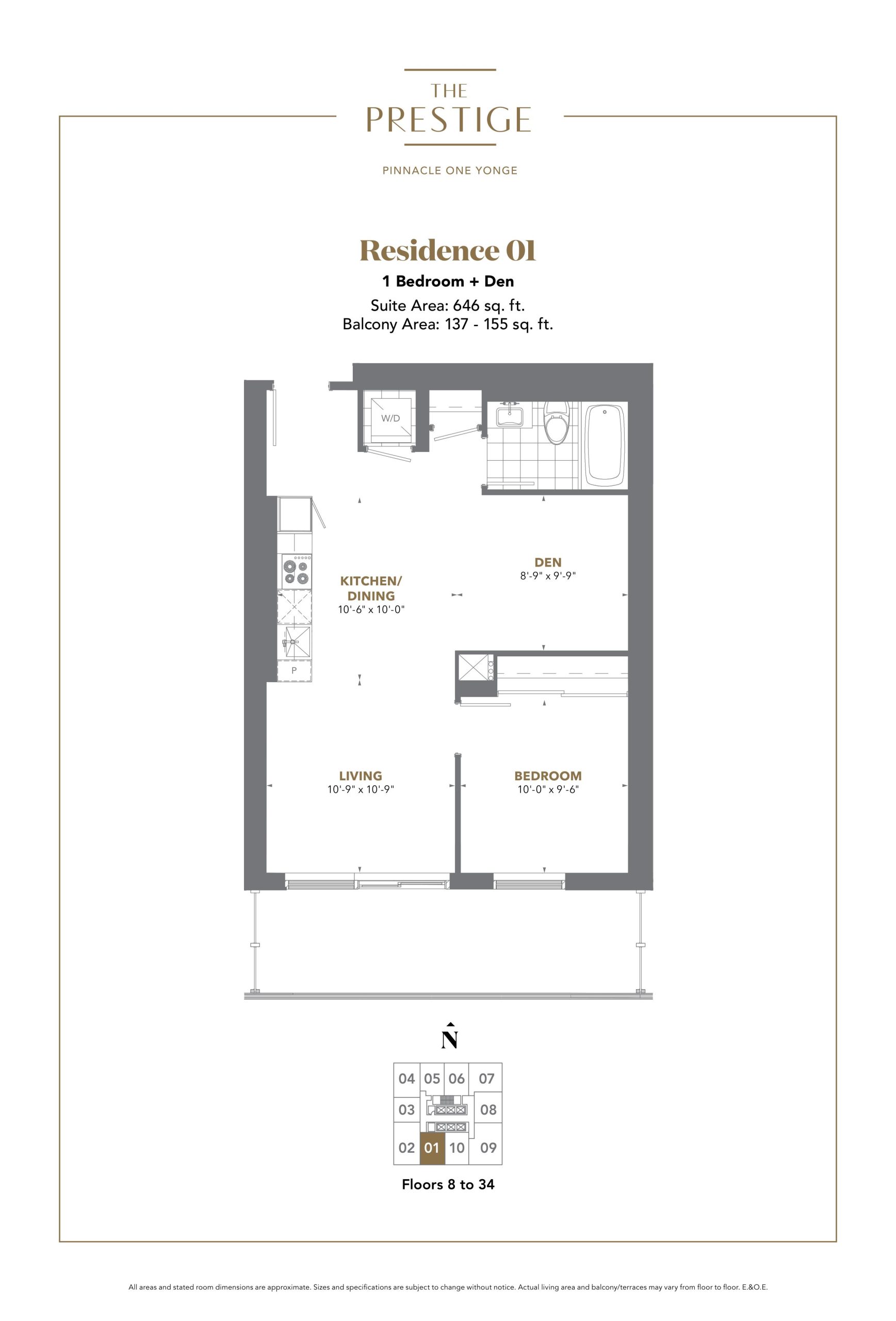 Residence 01 floor plan