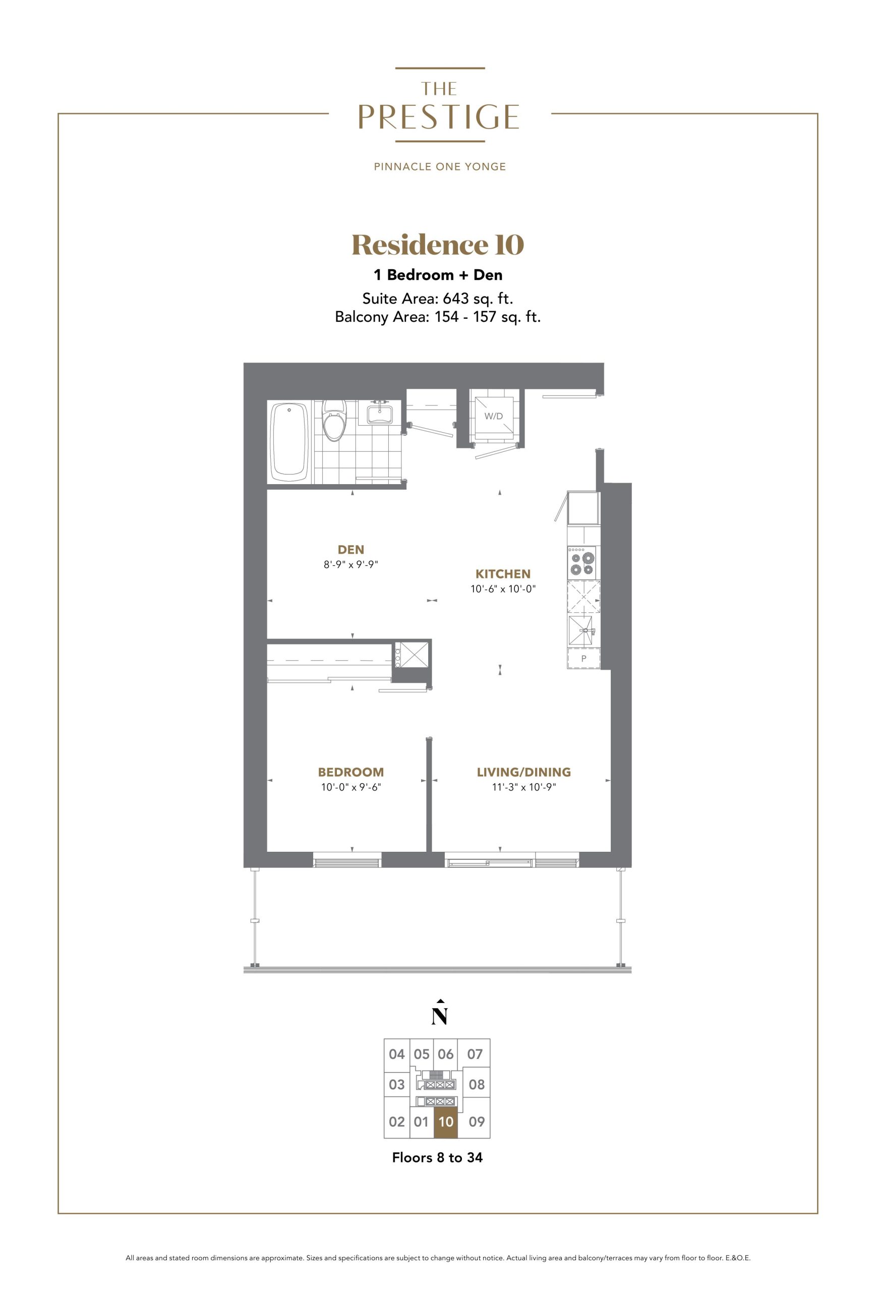 Residence 10 floor plan