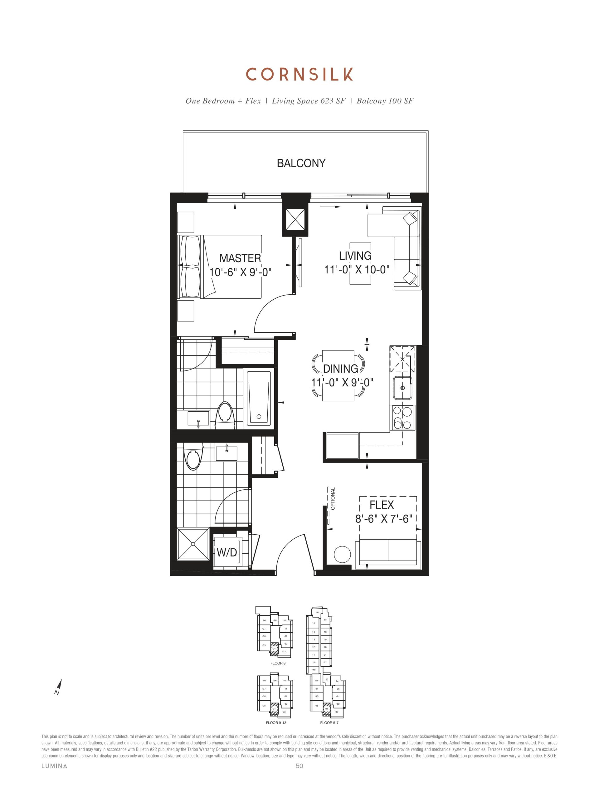 Cornsilk floor plan