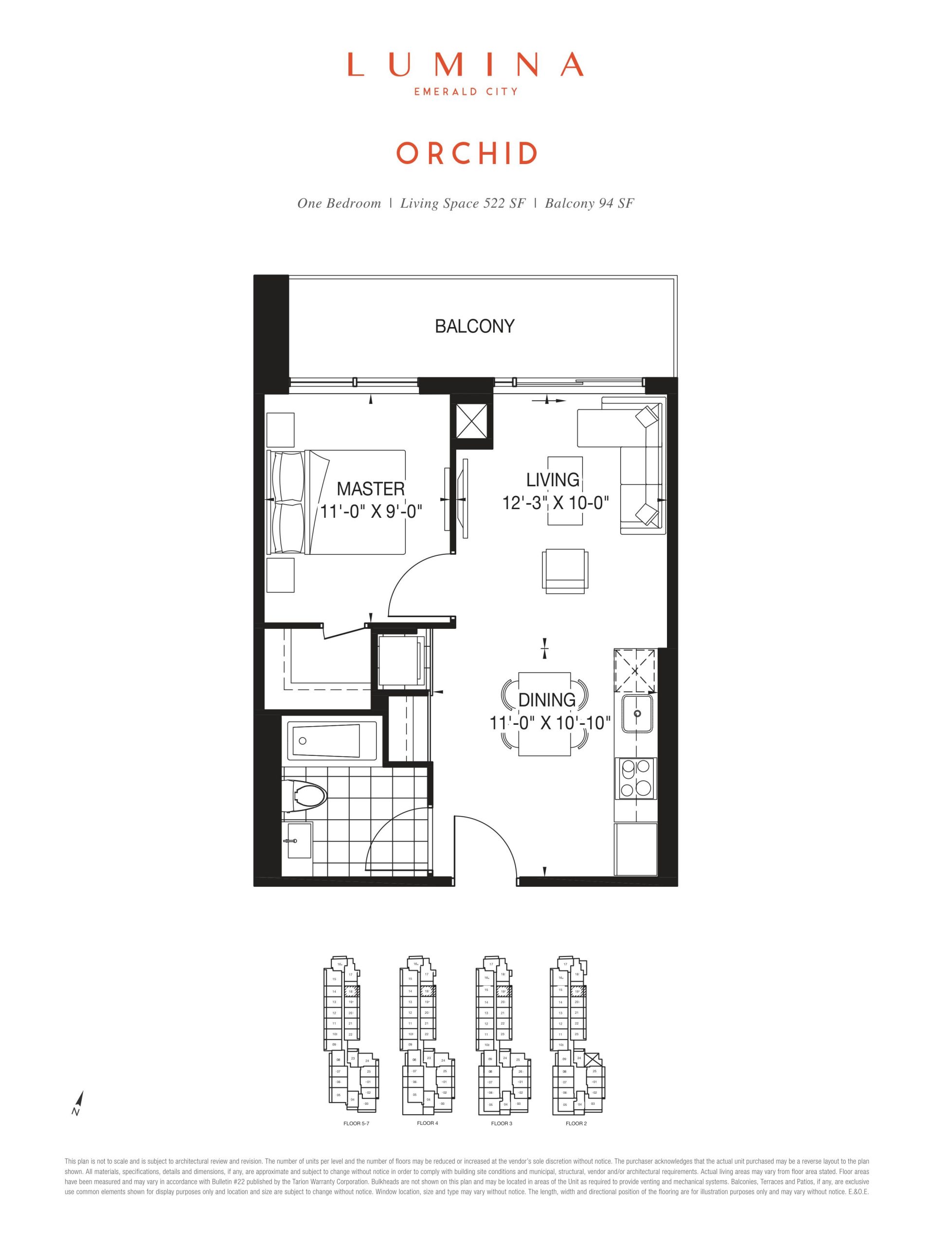 Orchid floor plan