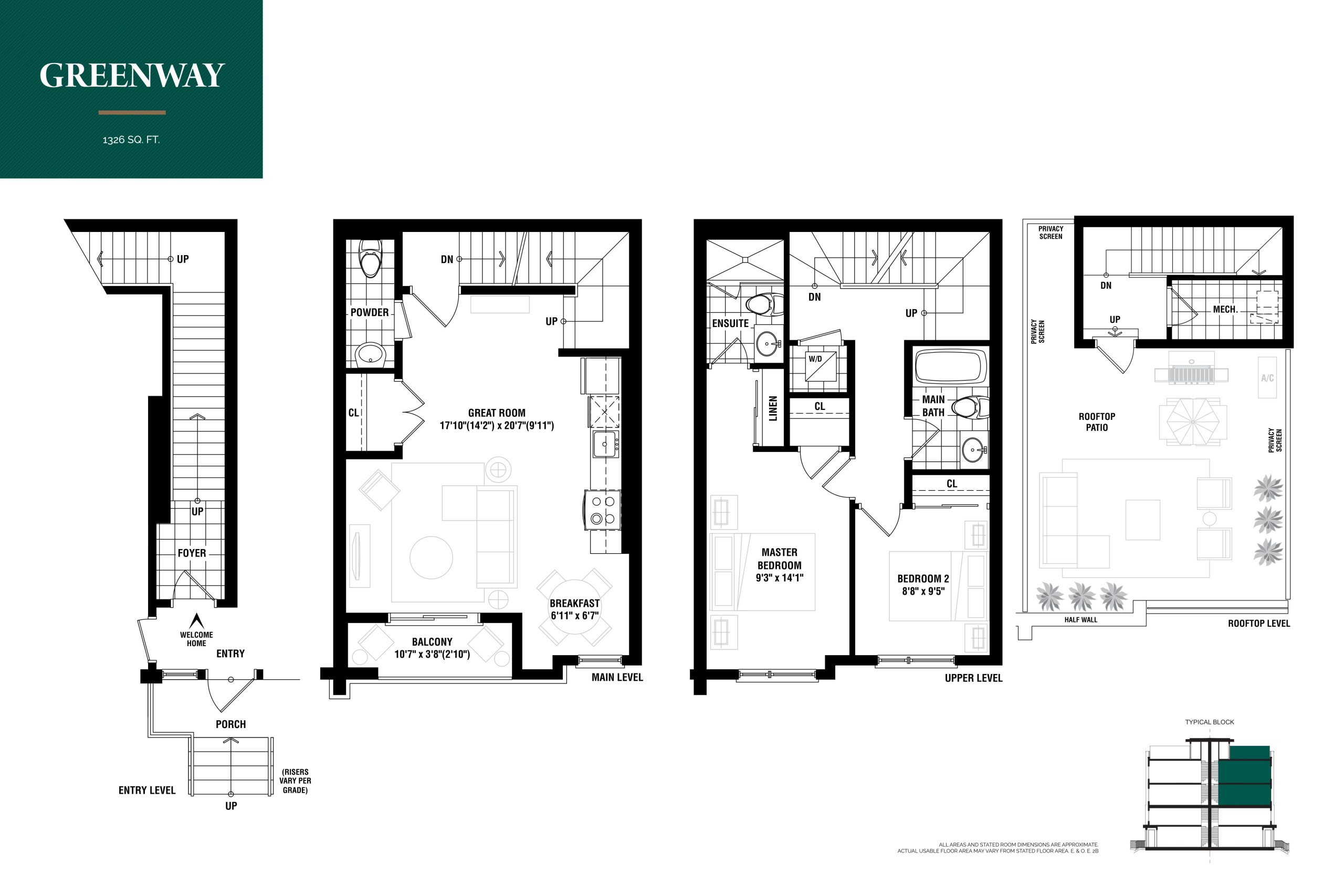 Greenway floor plan