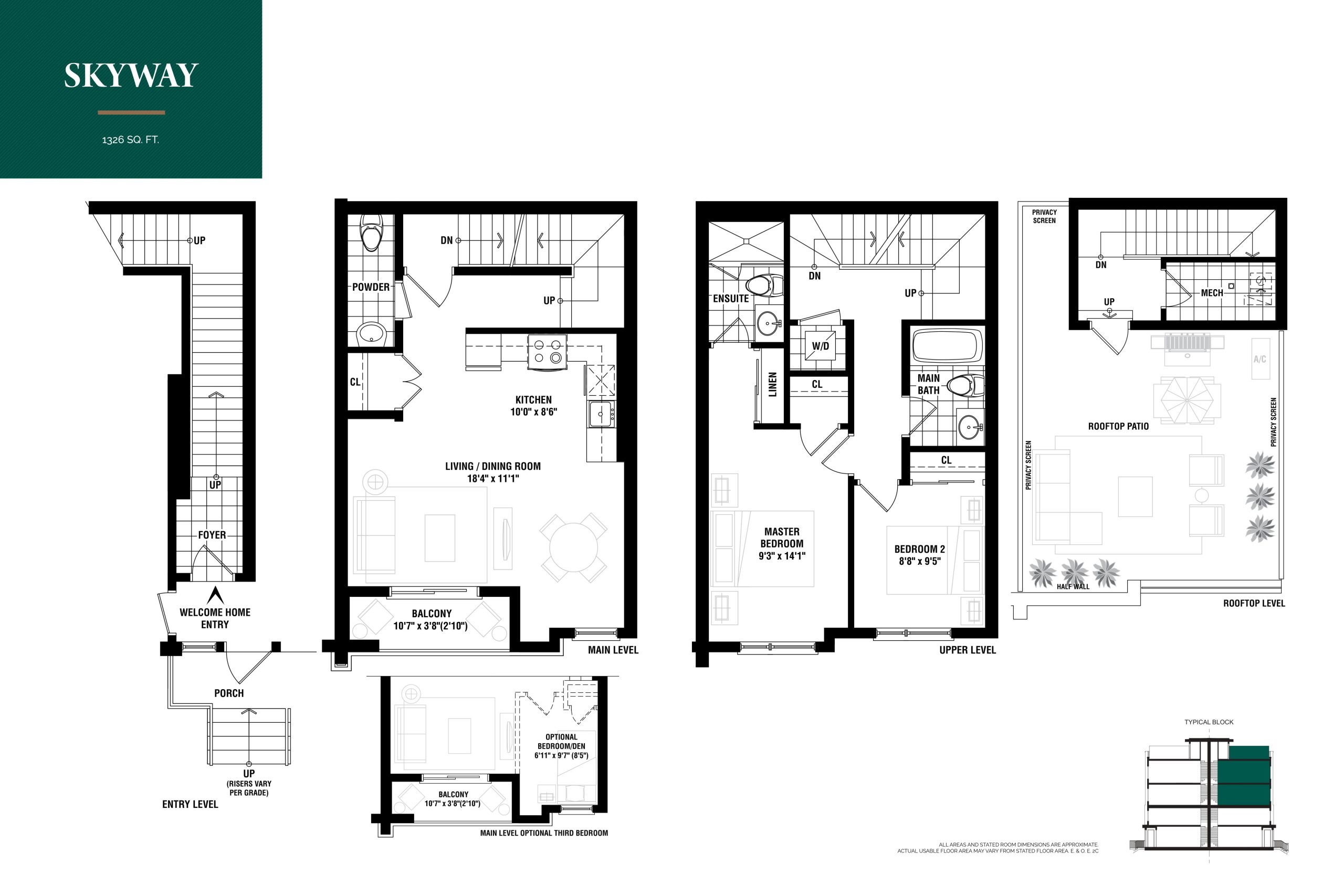 Skyway floor plan
