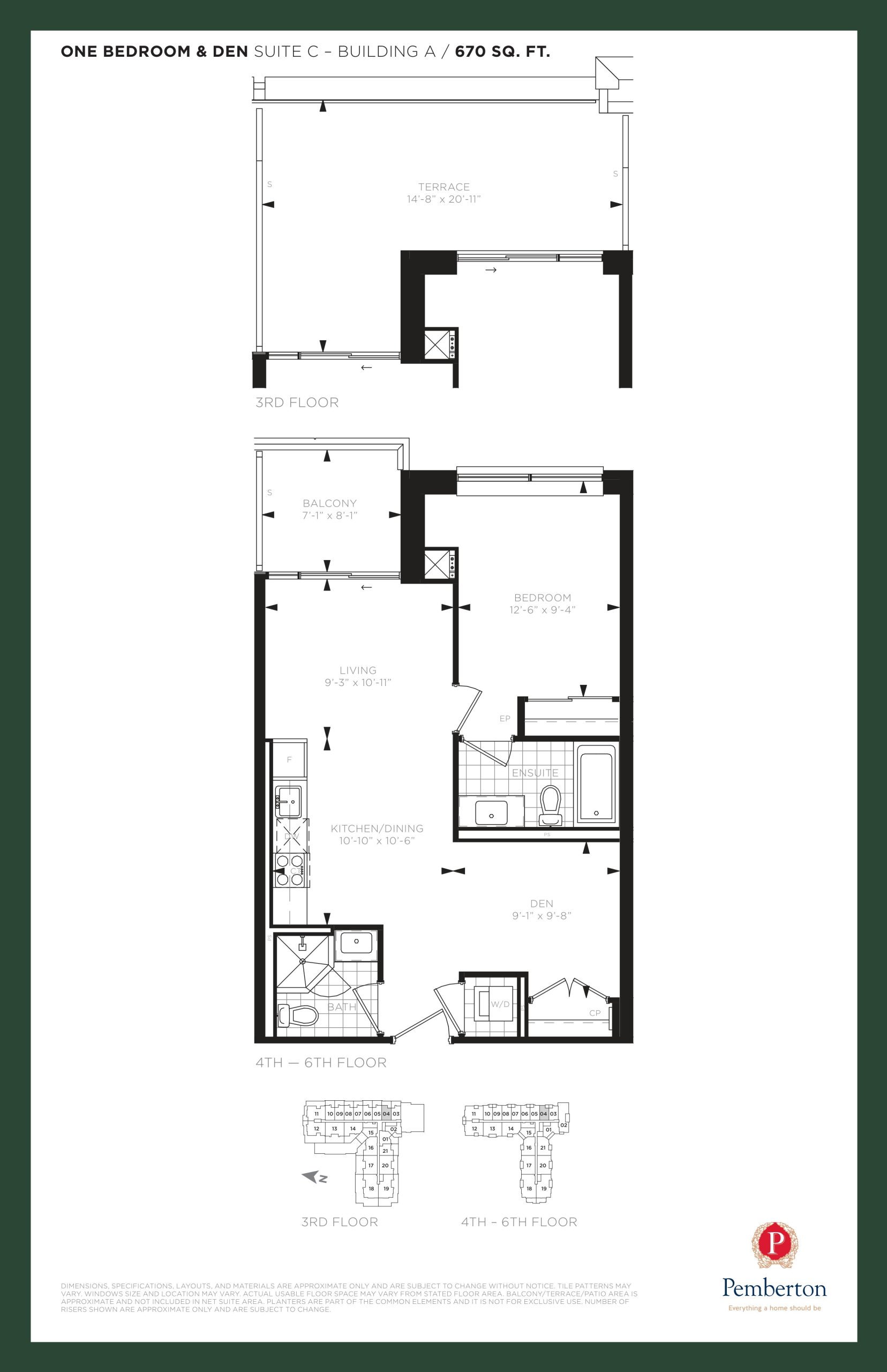 Suite C - Building A floor plan