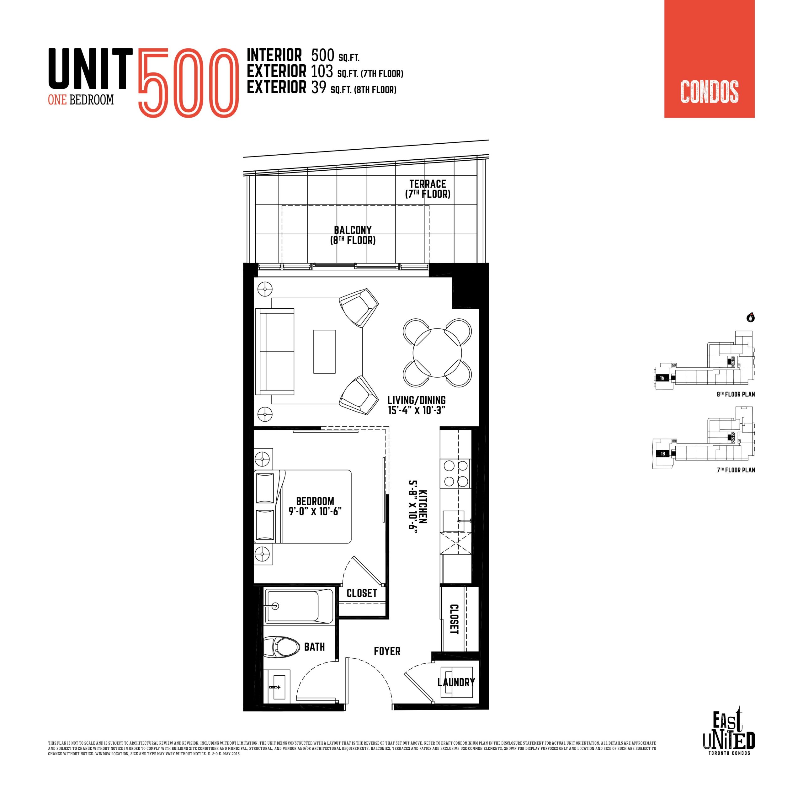 500 floor plan