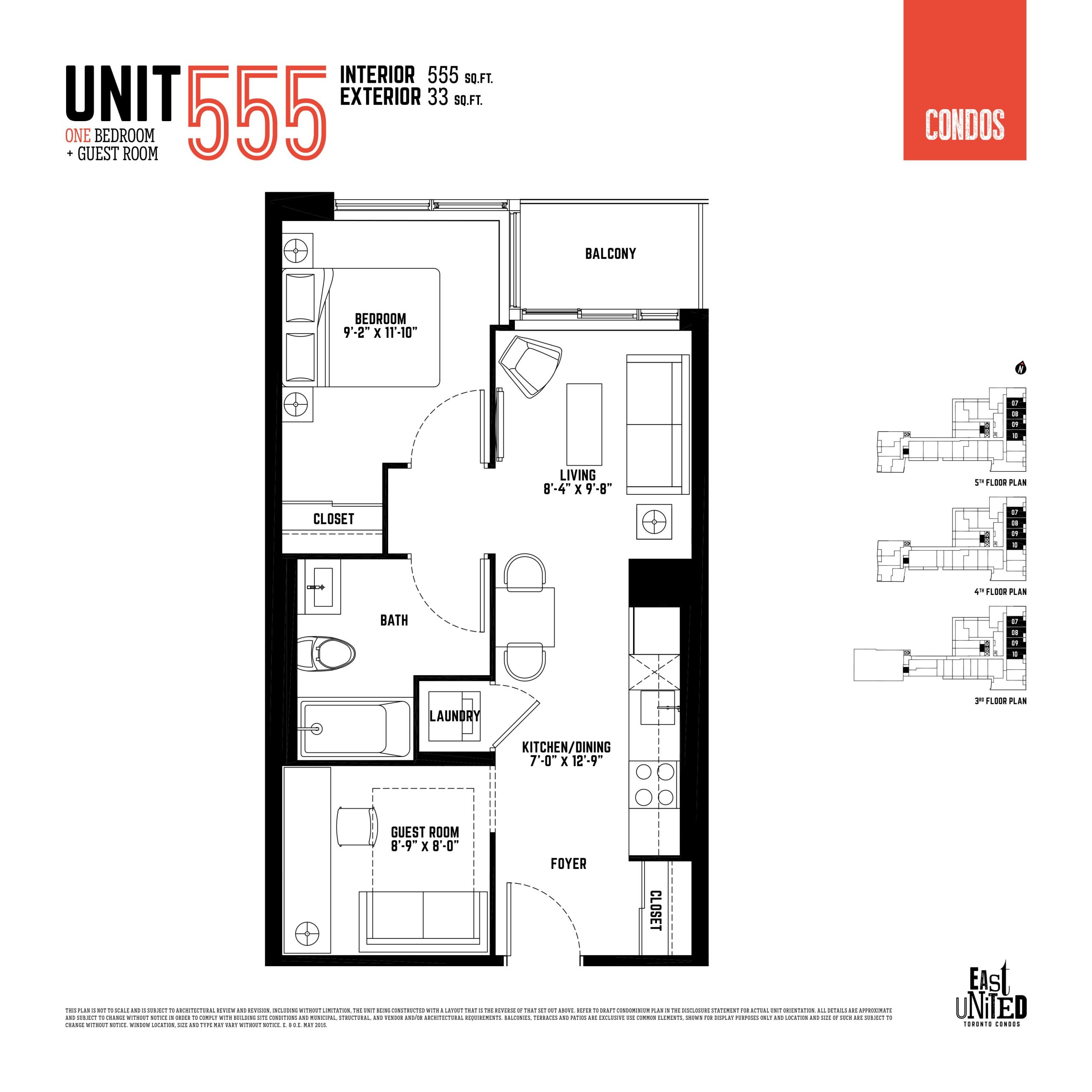 555 floor plan