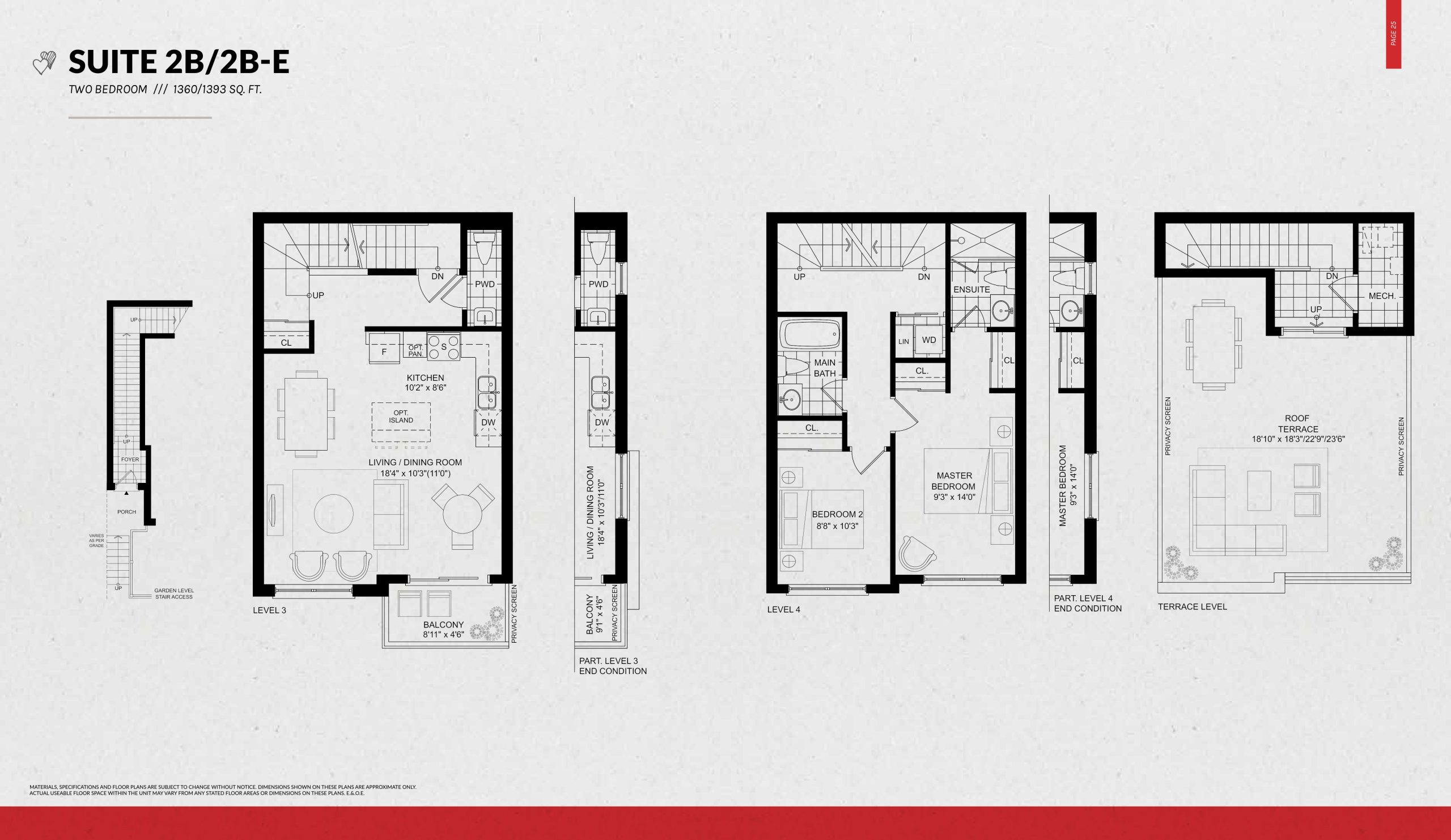 Suite 2B/2B-E floor plan