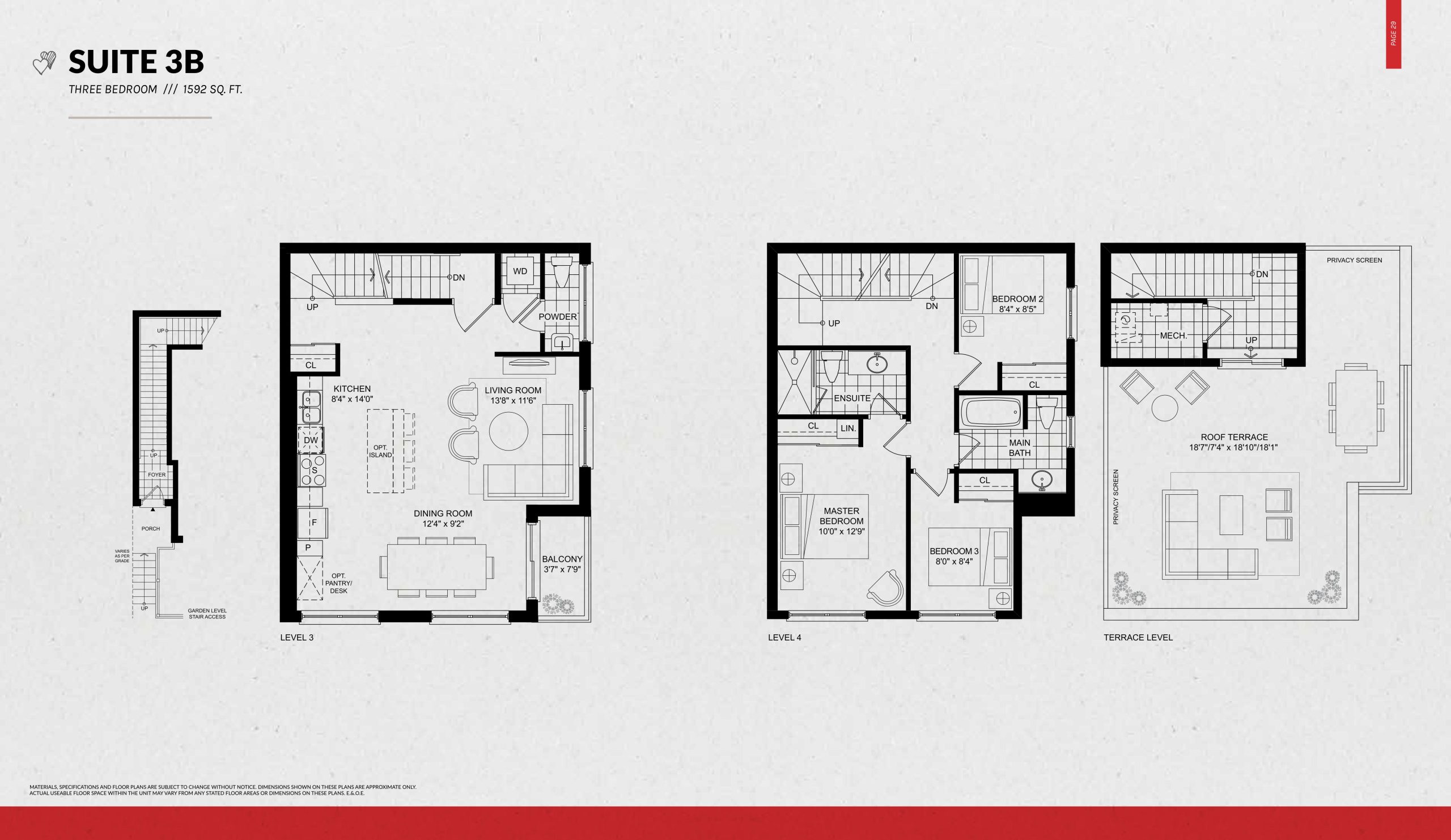 Suite 3B floor plan