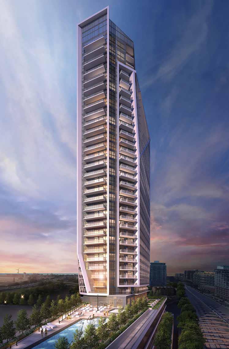 Playground Condos at Garrison Point in Toronto — rendering 1